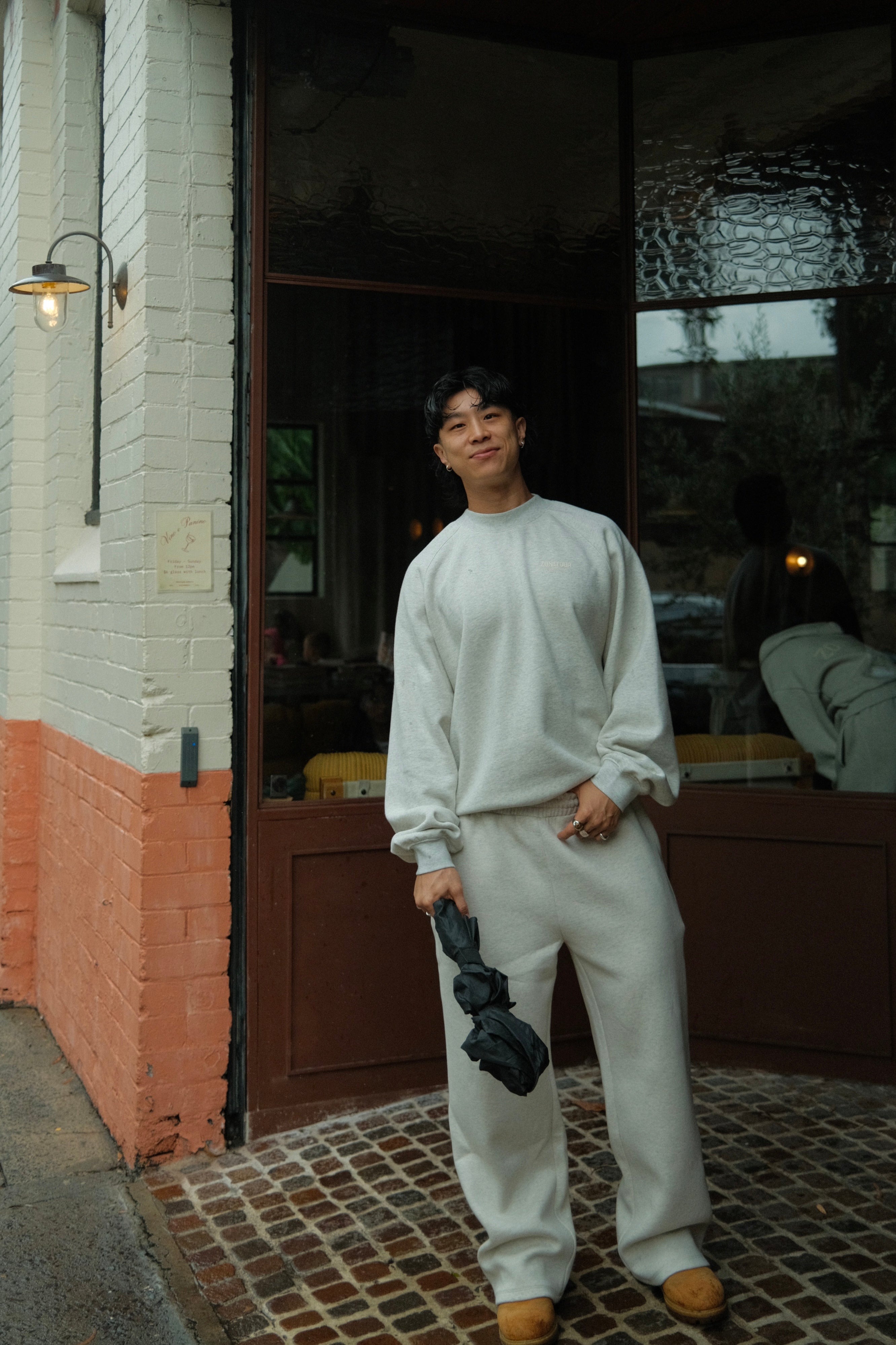 Anniversary Crewneck - Marl Grey