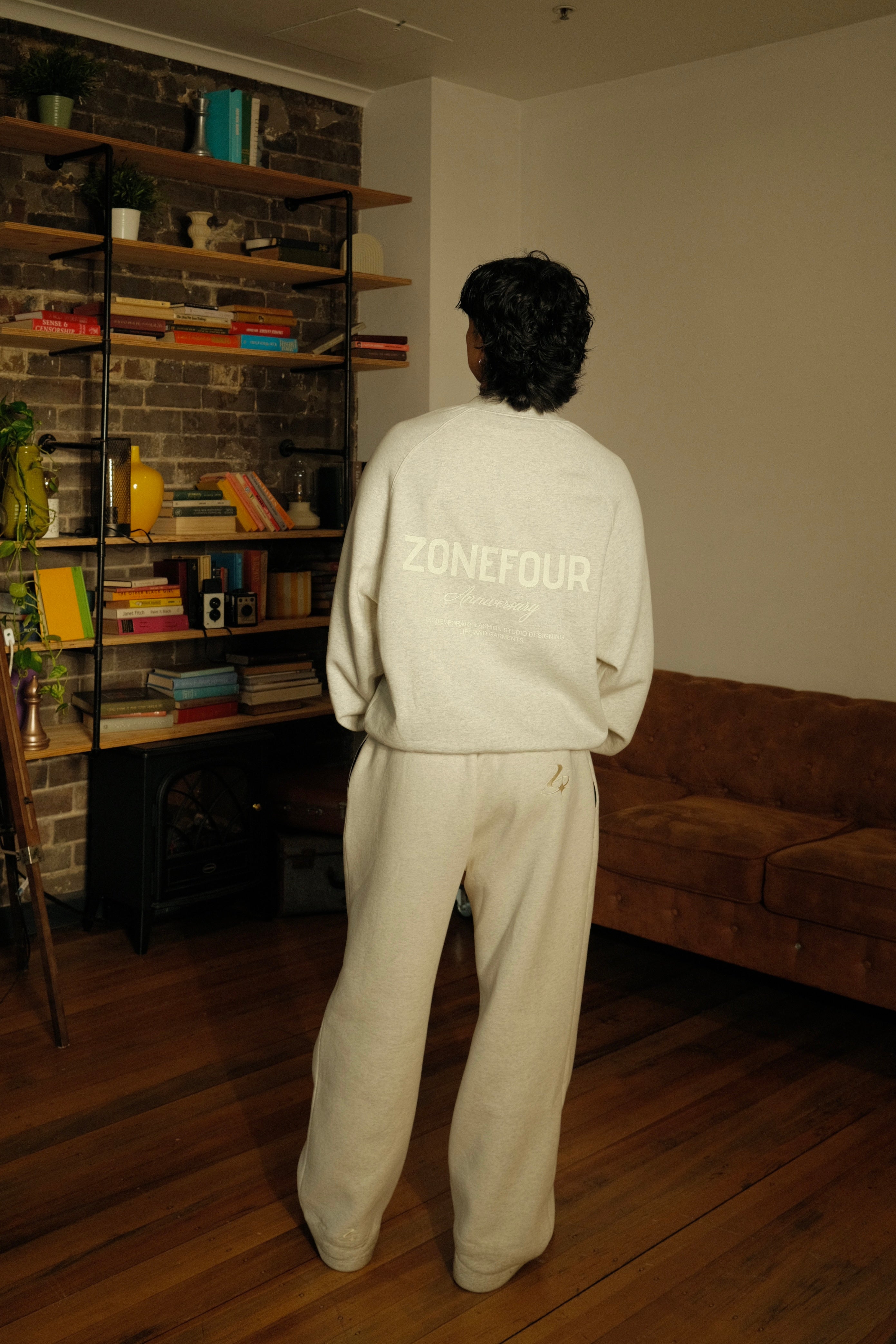 Anniversary Crewneck - Marl Grey