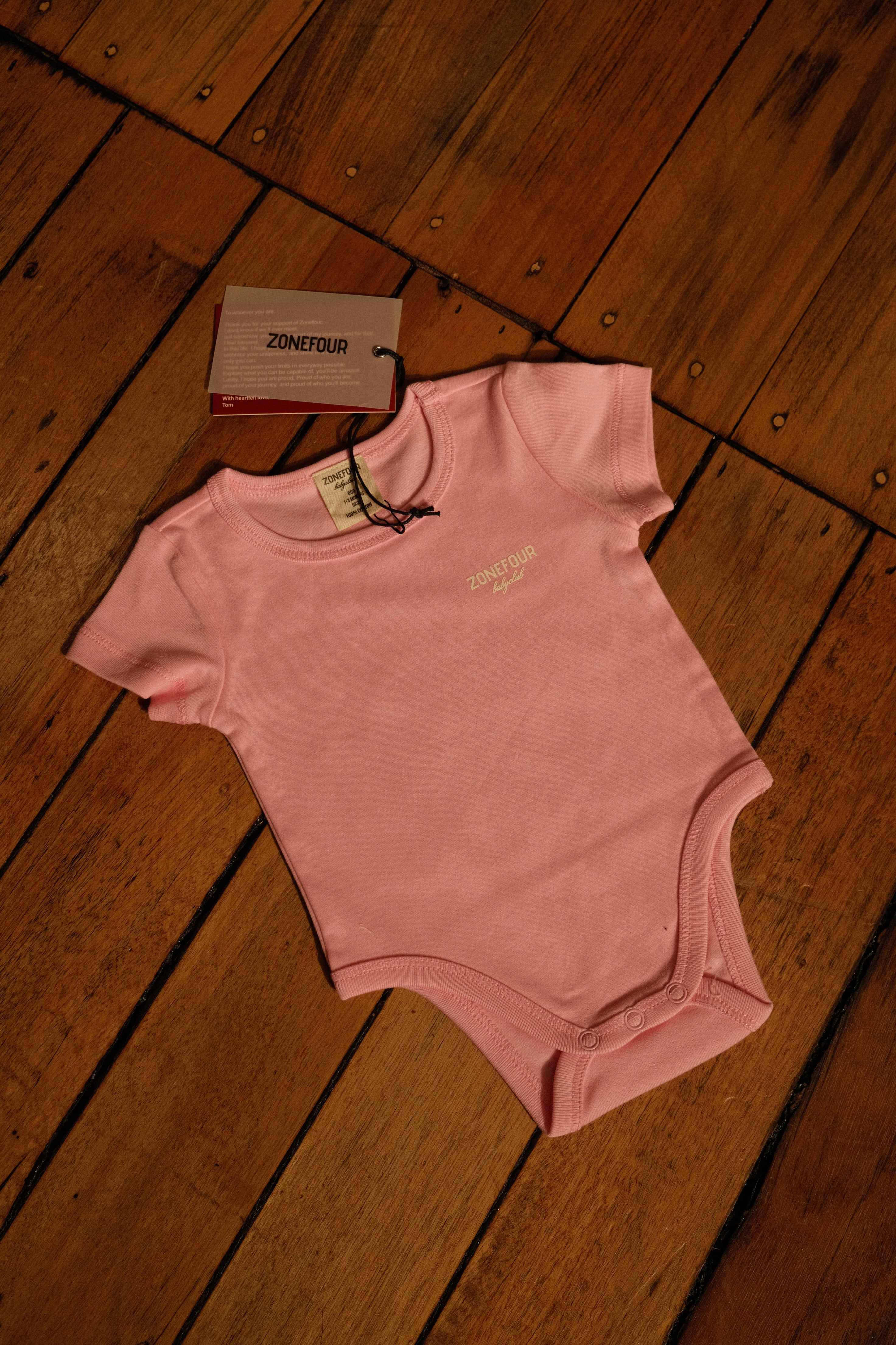 Baby Club Onesie - Pink