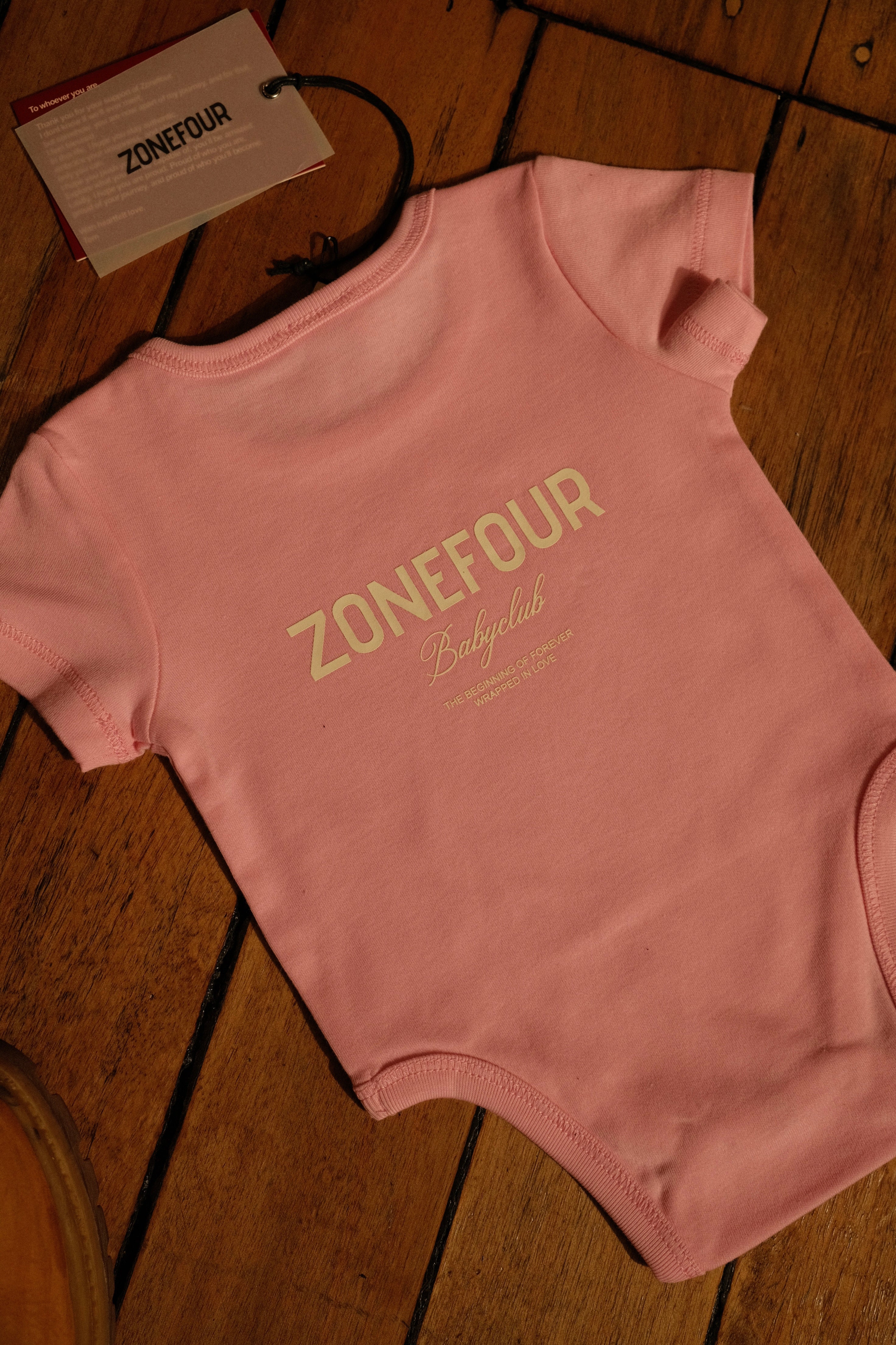 Baby Club Onesie - Pink