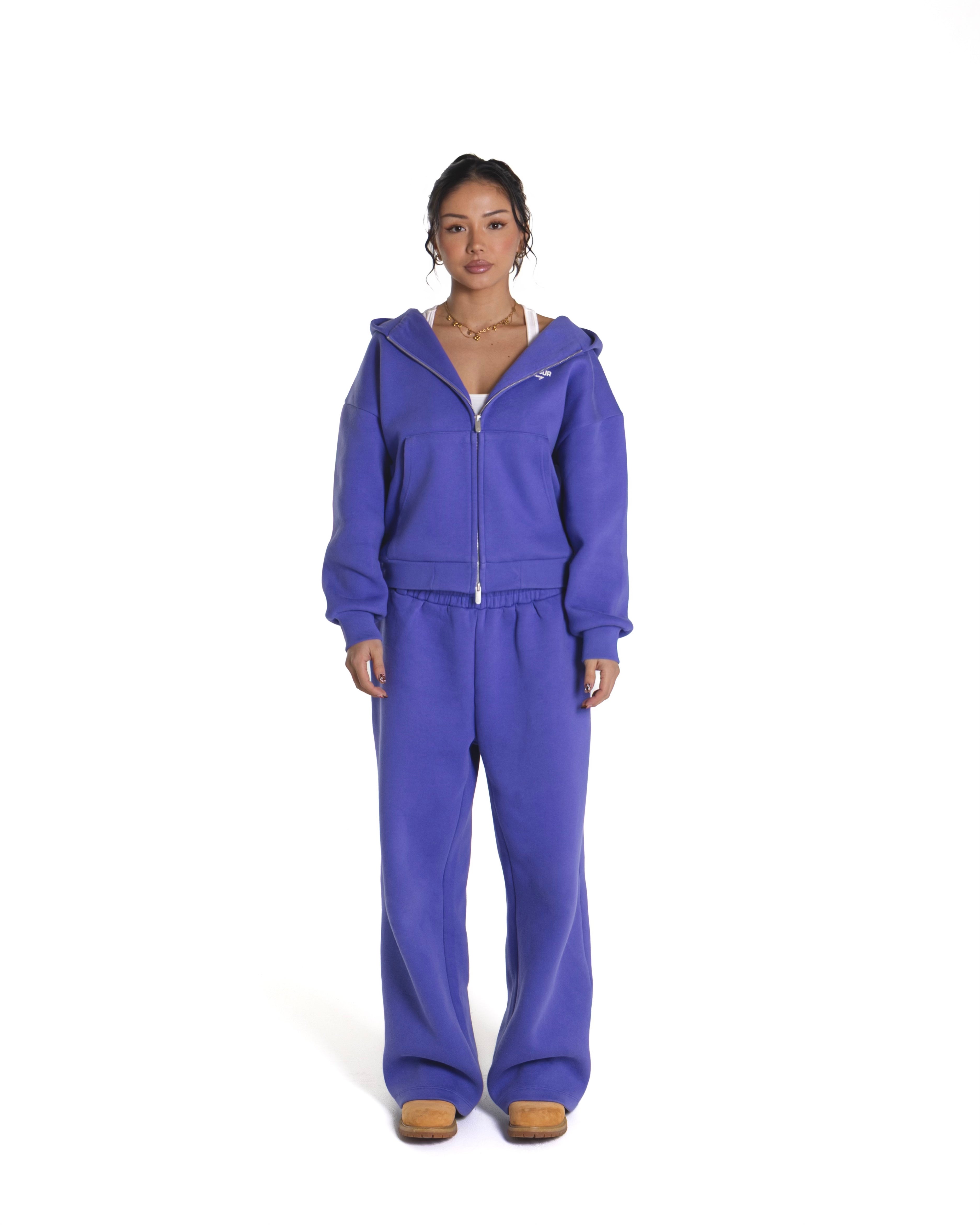 Anniversary Zip Hoodie - Lavender