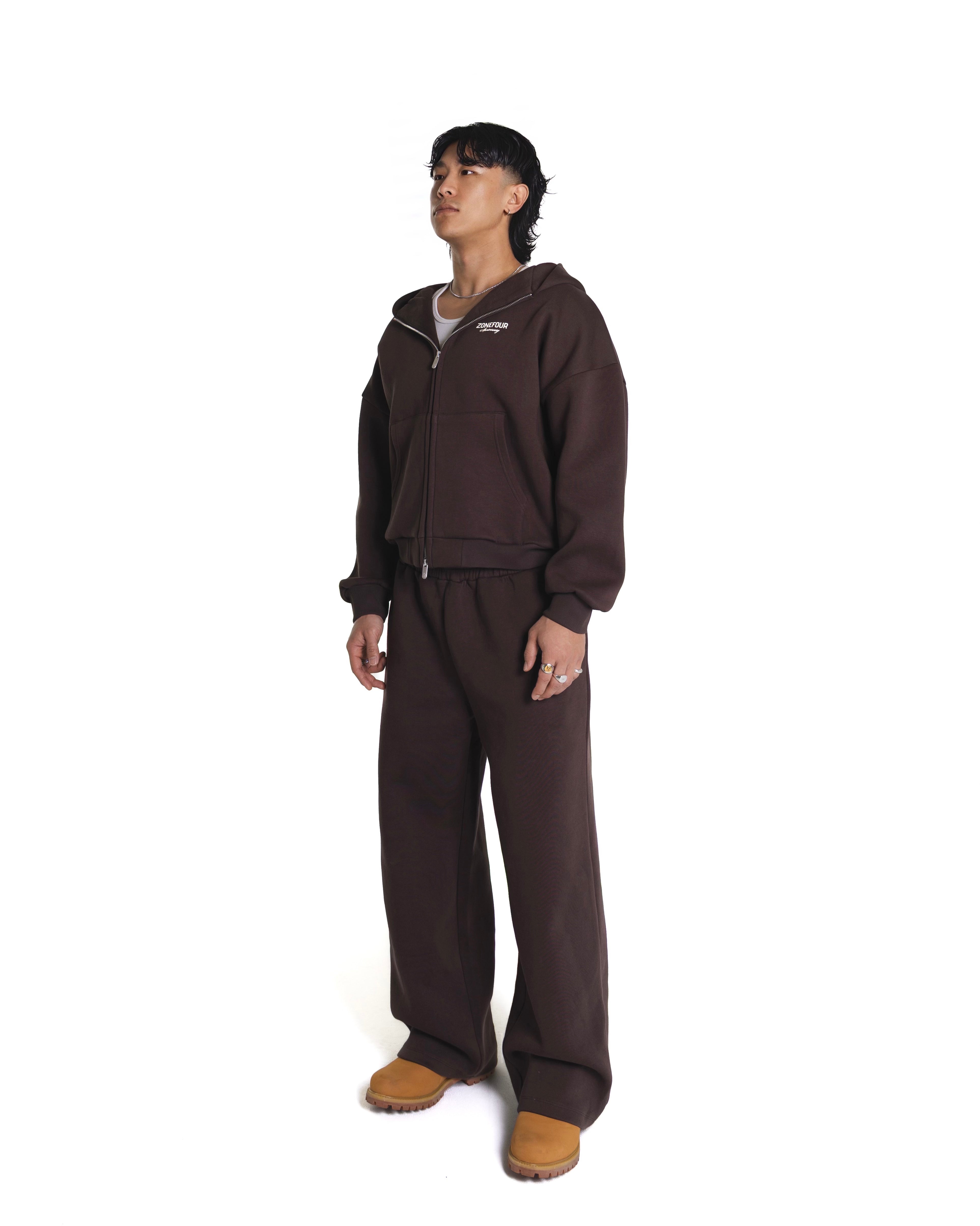 Anniversary Wide Leg Sweats - Taupe