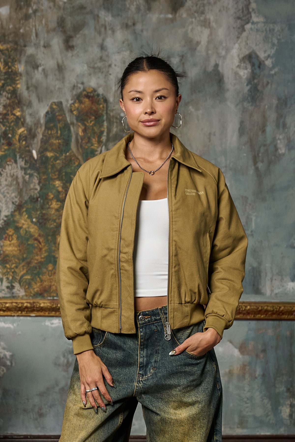 Human Gallery Team Jacket - Brown