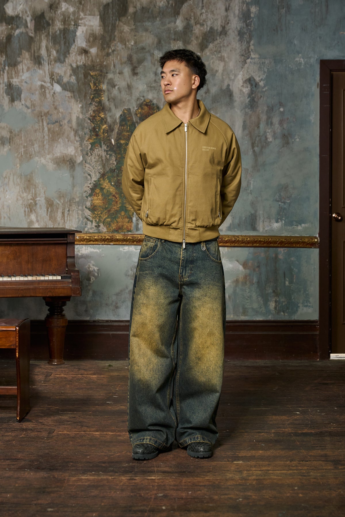 Human Gallery Team Jacket - Brown