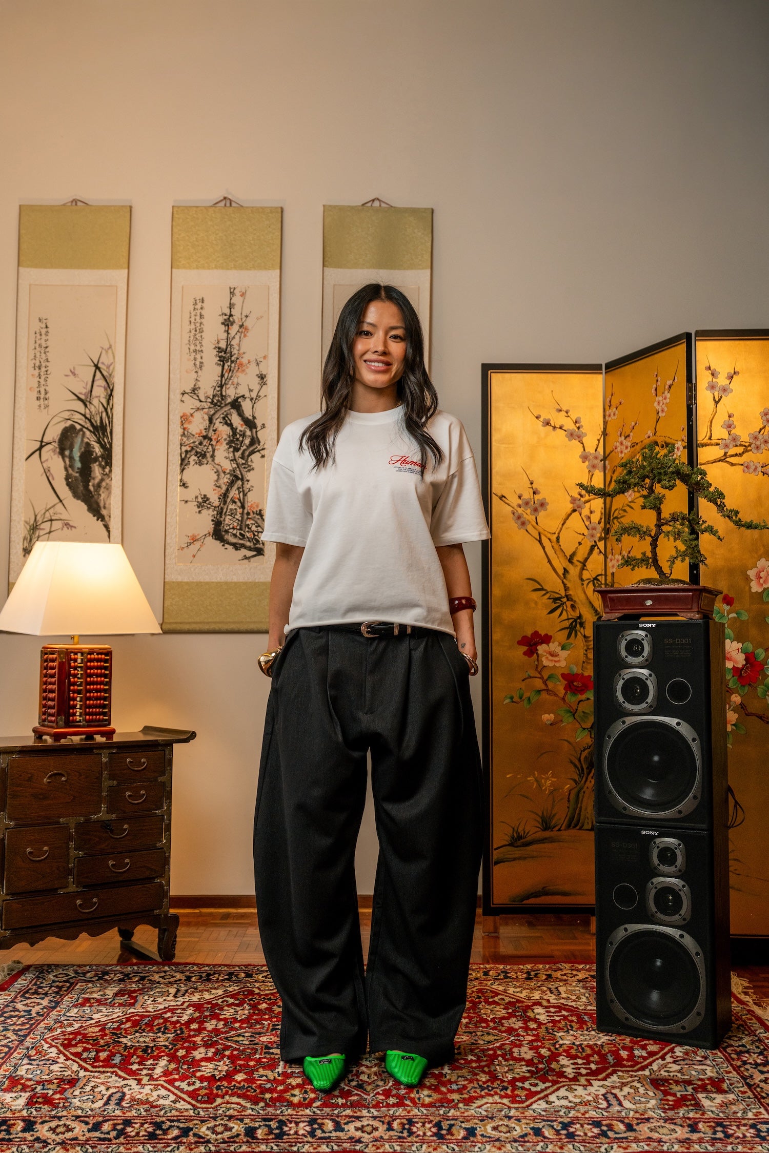 The Bow Trouser - Black