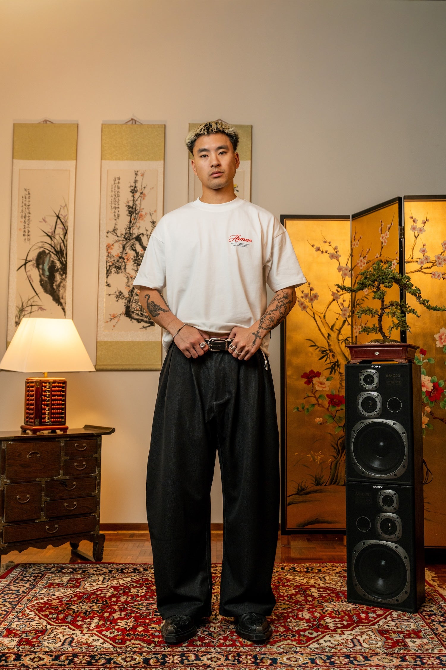 The Bow Trouser - Black