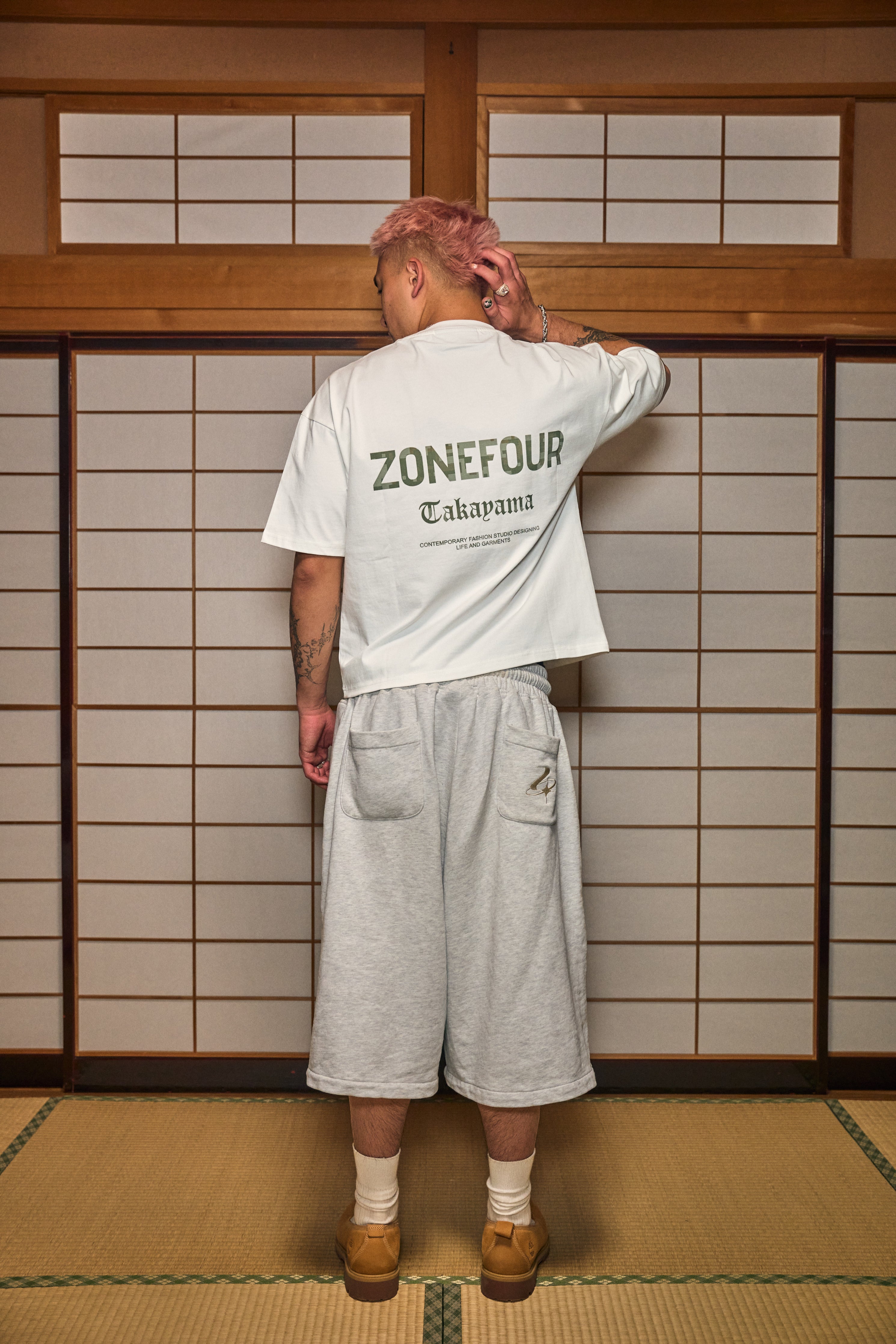 Team Takayama T-Shirt - Flat White