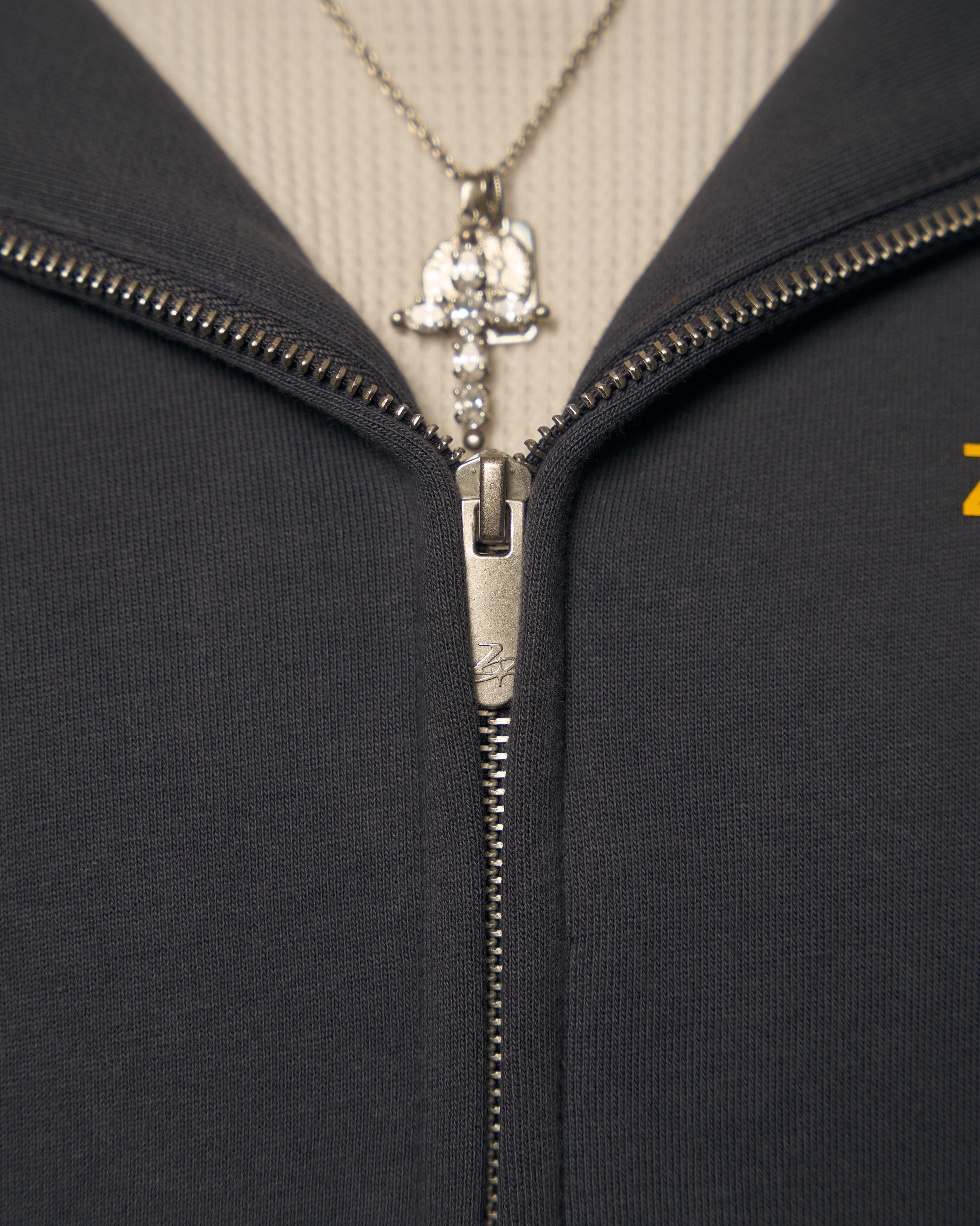 Search Team Zip Hoodie - Deep Blue