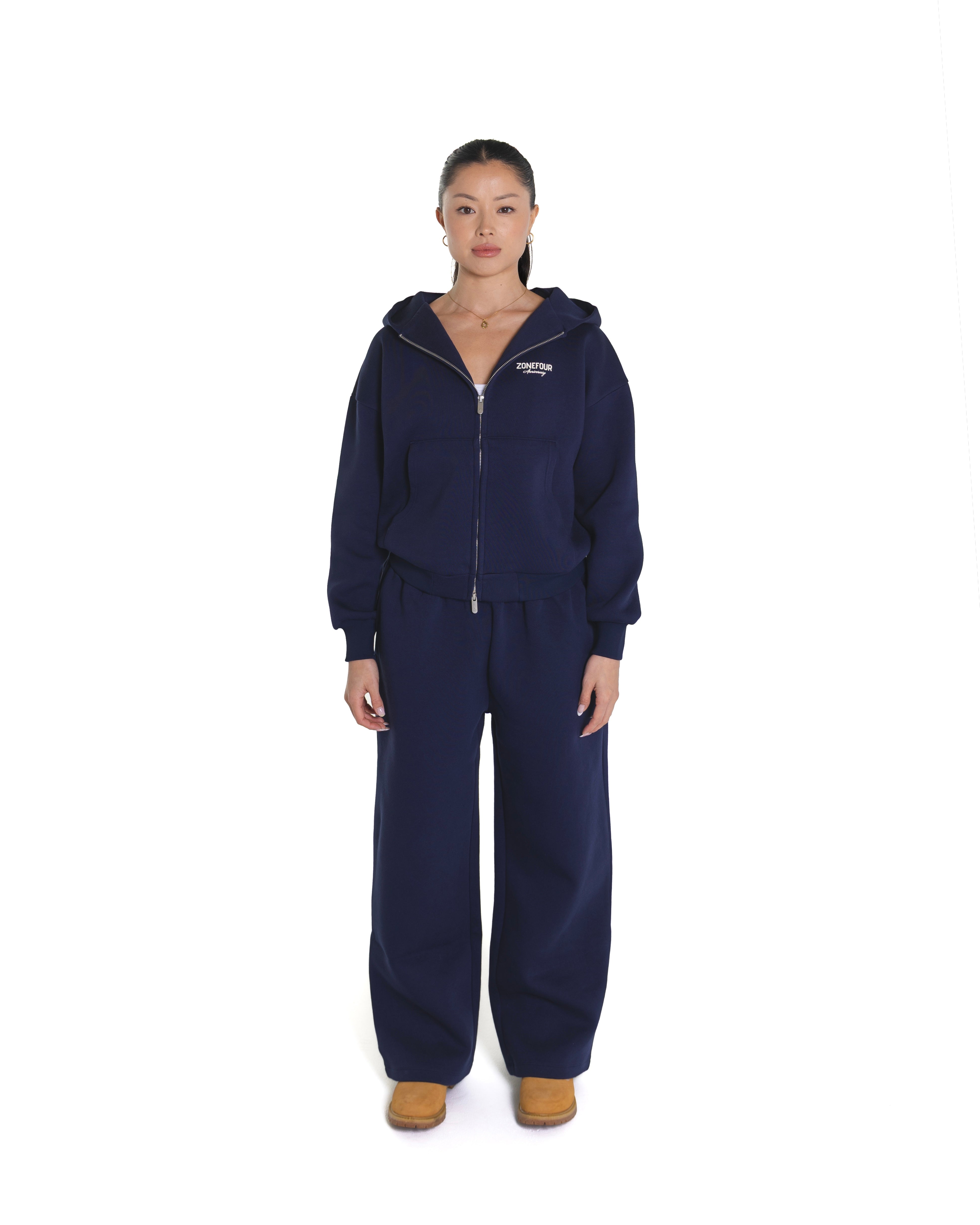 Anniversary Zip Hoodie - Navy