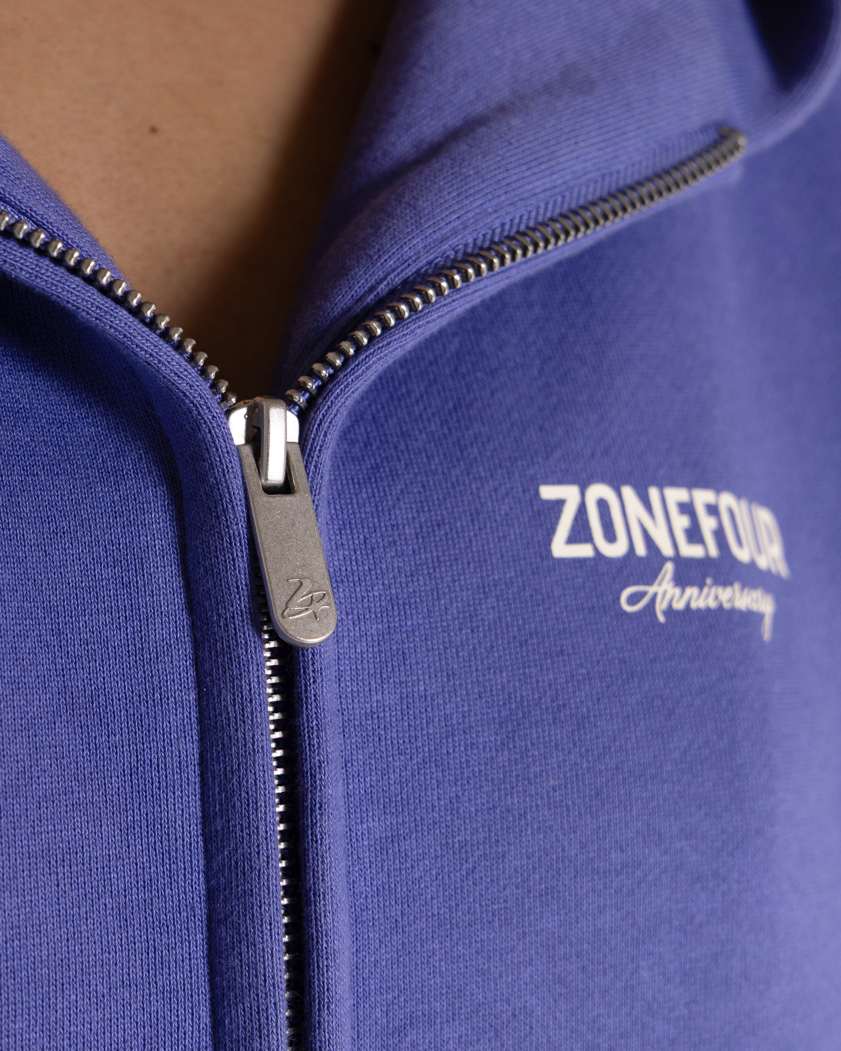 Anniversary Zip Hoodie - Lavender