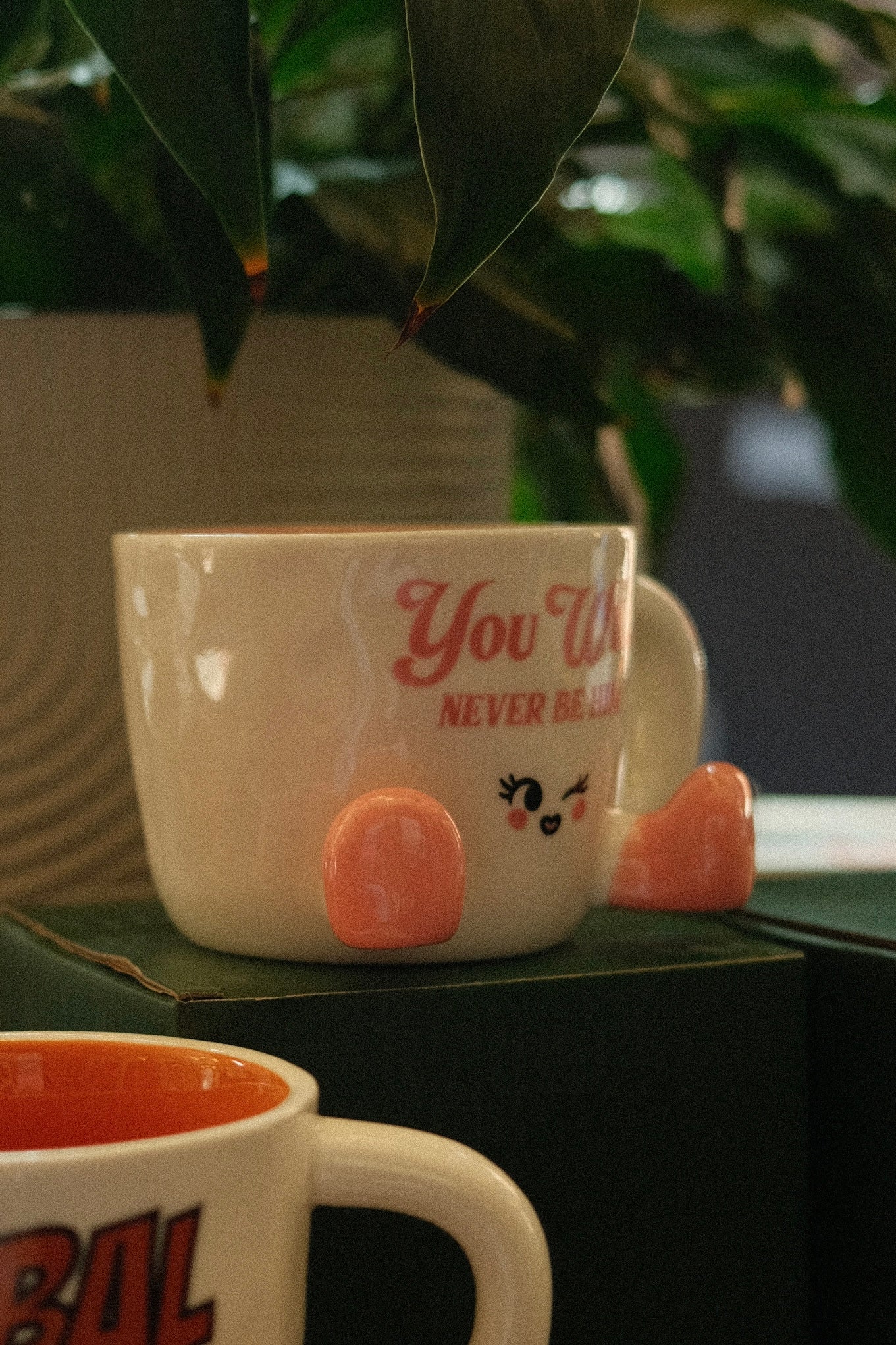 You'll Never Be Him Mug - Pink