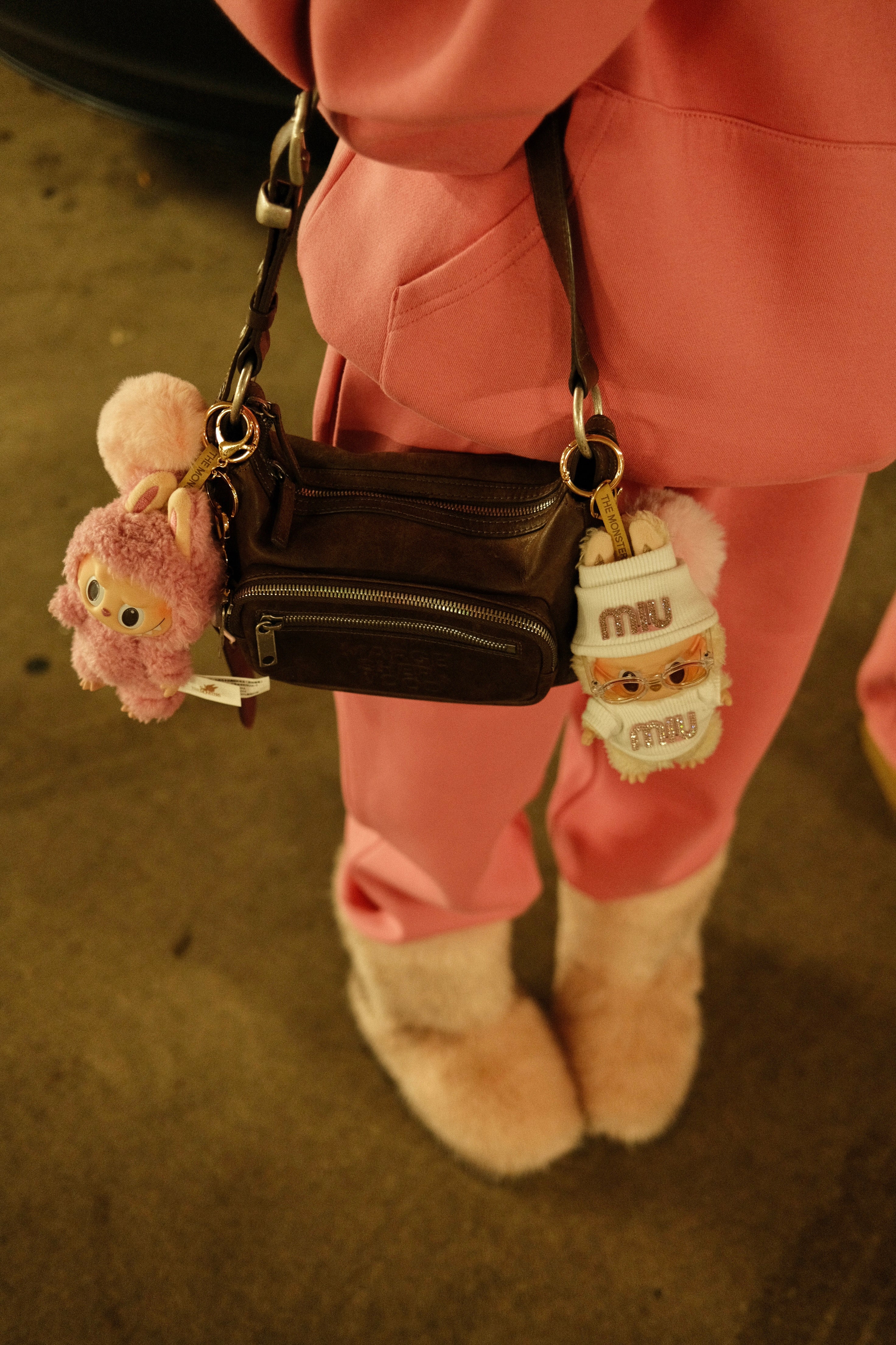 Anniversary Wide Leg Sweats - Pink
