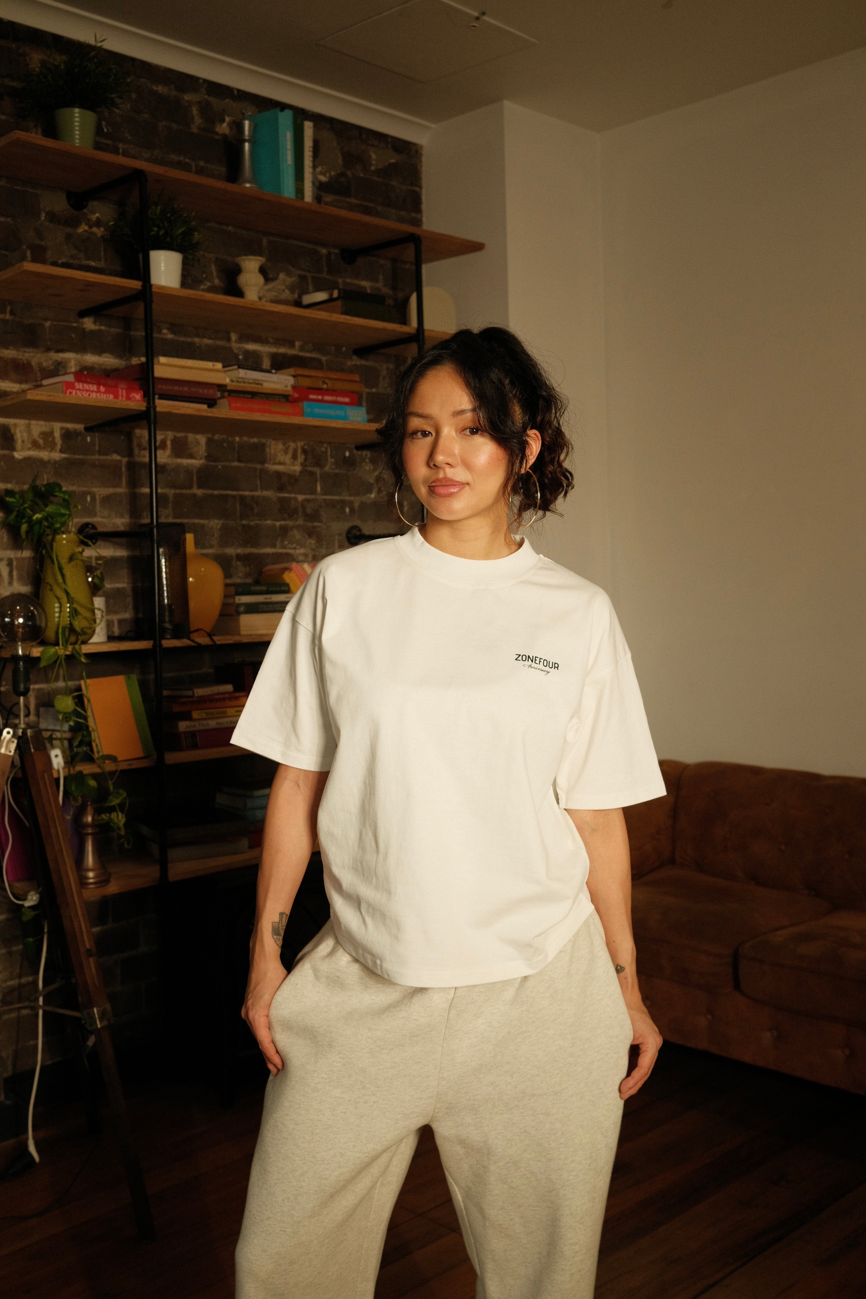 Anniversary T-Shirt - Flat White