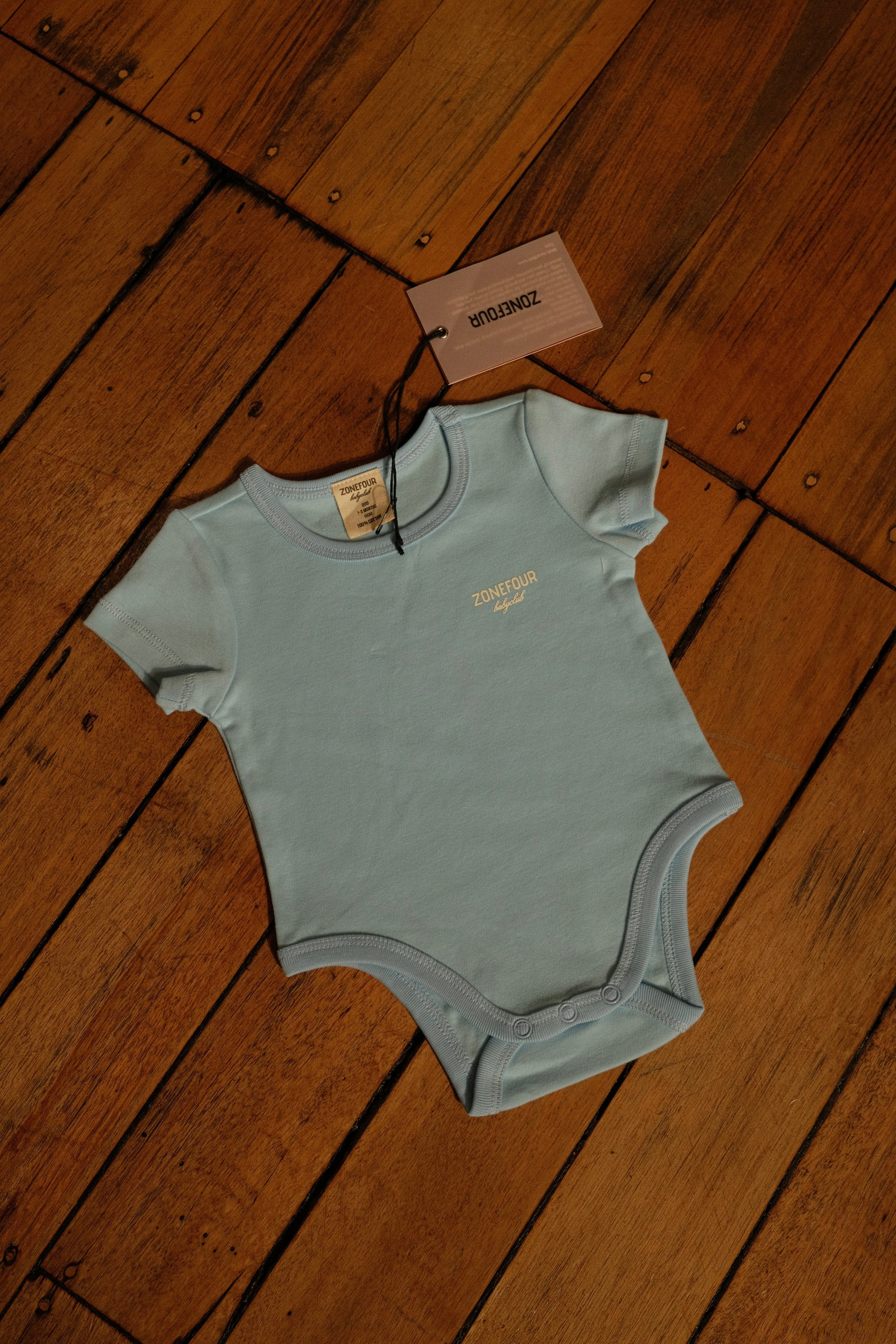 Baby Club Onesie - Baby Blue