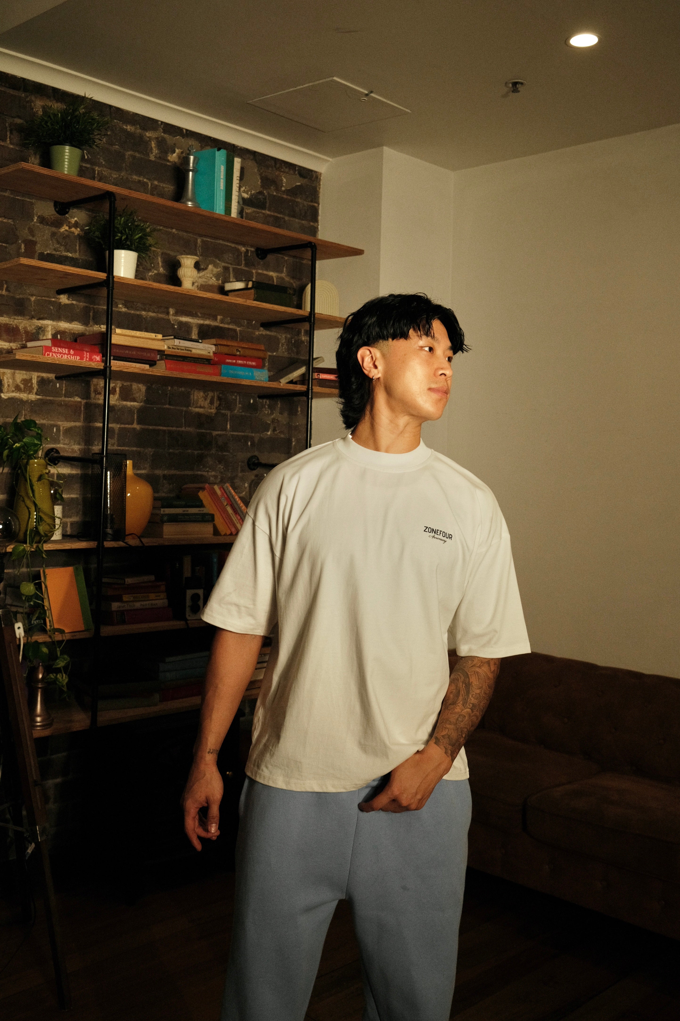 Anniversary T-Shirt - Flat White