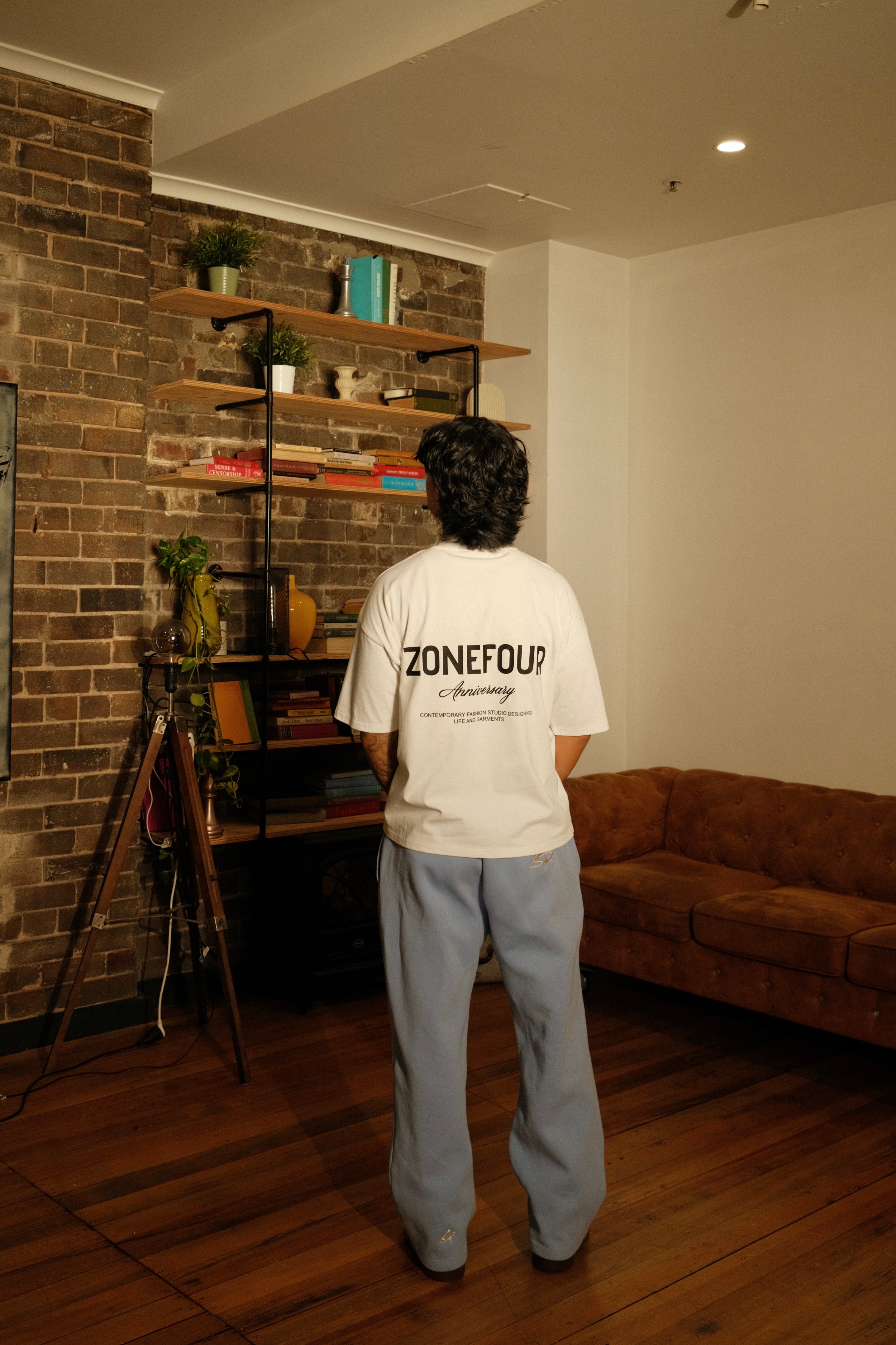 Anniversary T-Shirt - Flat White