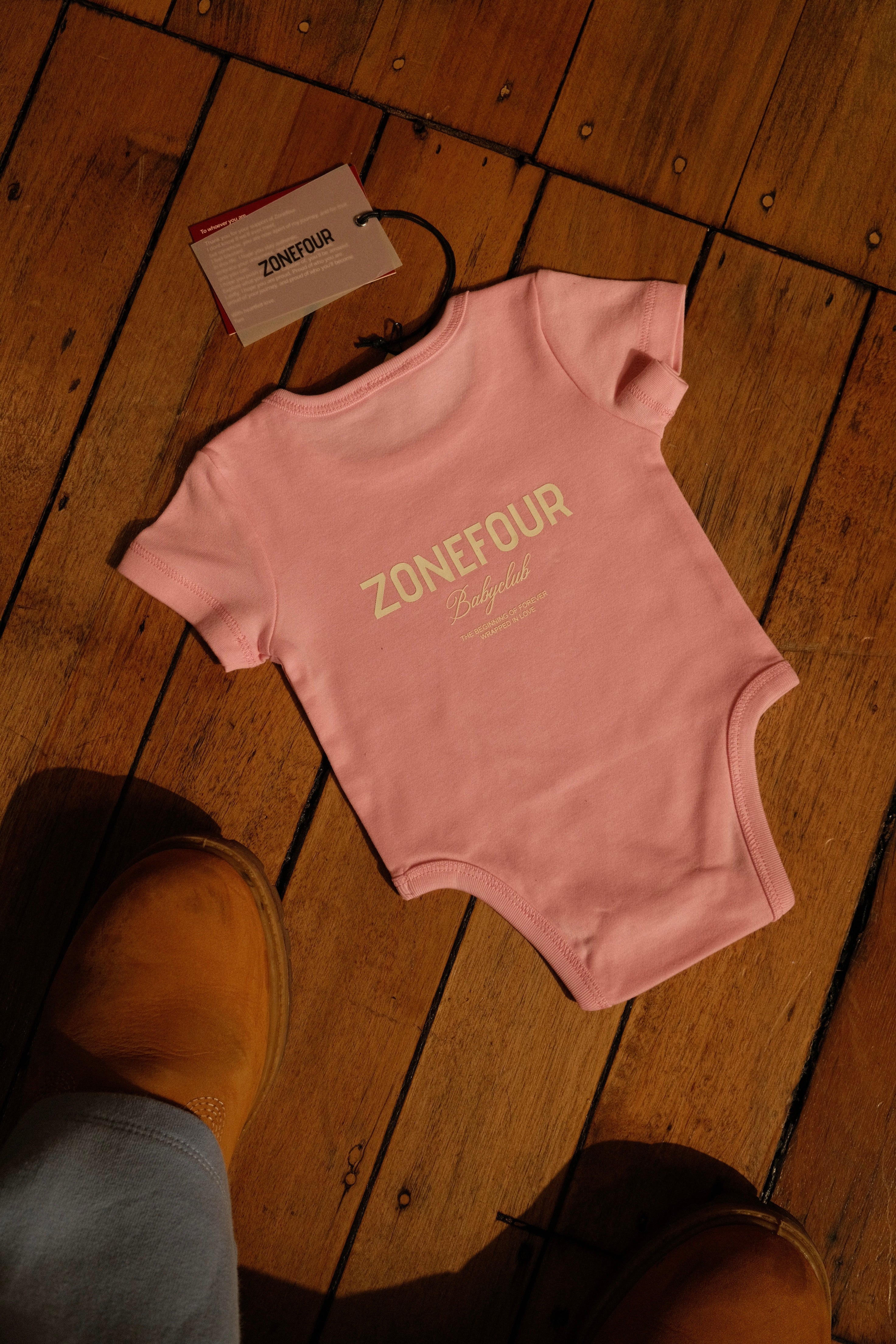 Baby Club Onesie - Pink