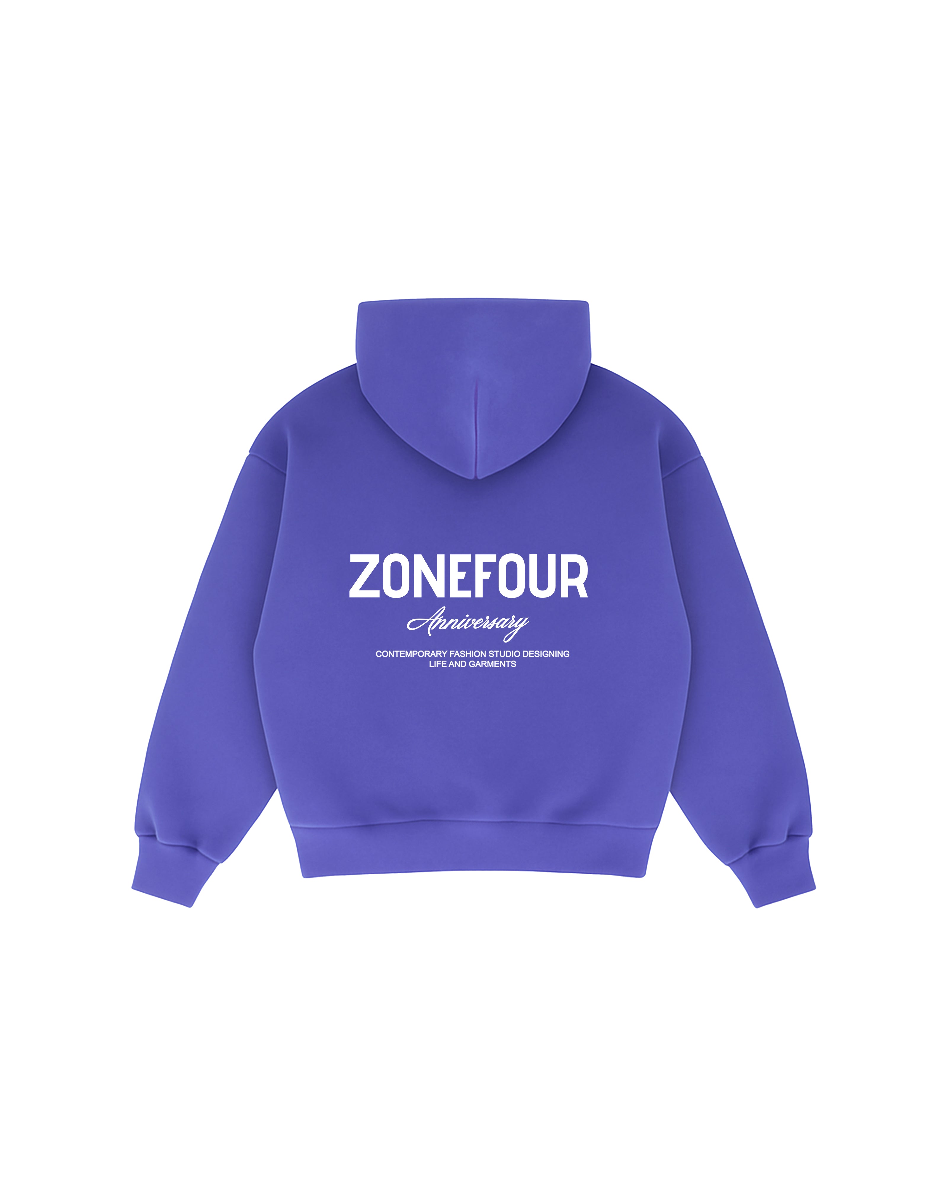 Anniversary Zip Hoodie - Lavender