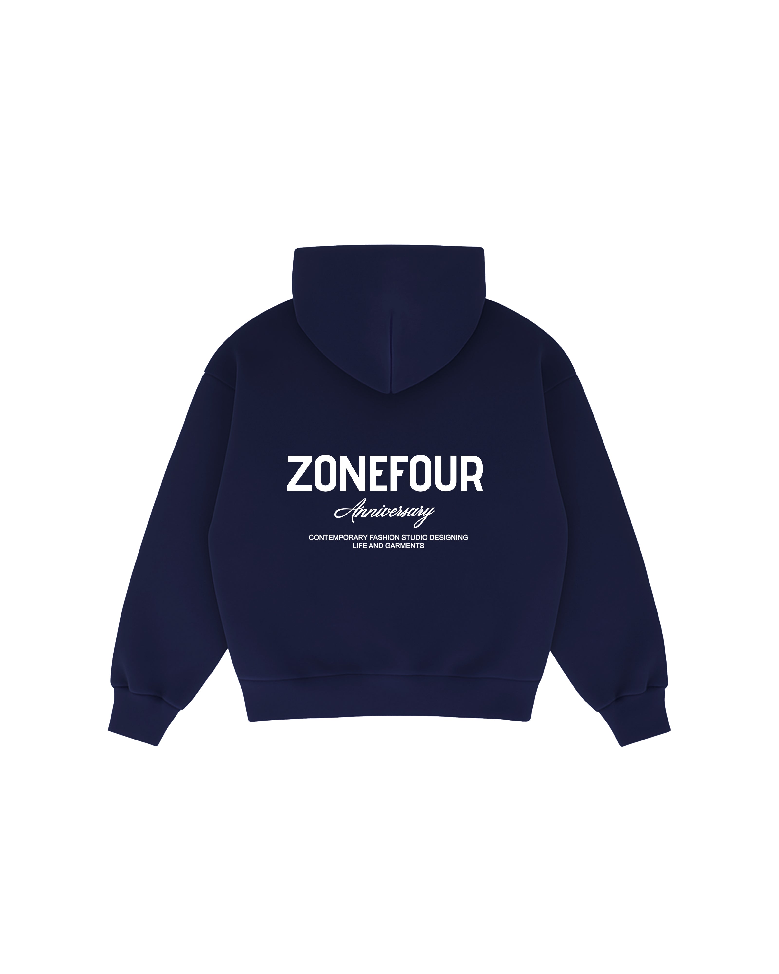 タグ付き&her Sweat Hoodie スウェットフーディNAVYアンドハー and wander (アンドワンダー) sweat hoodie size0 / スウェット