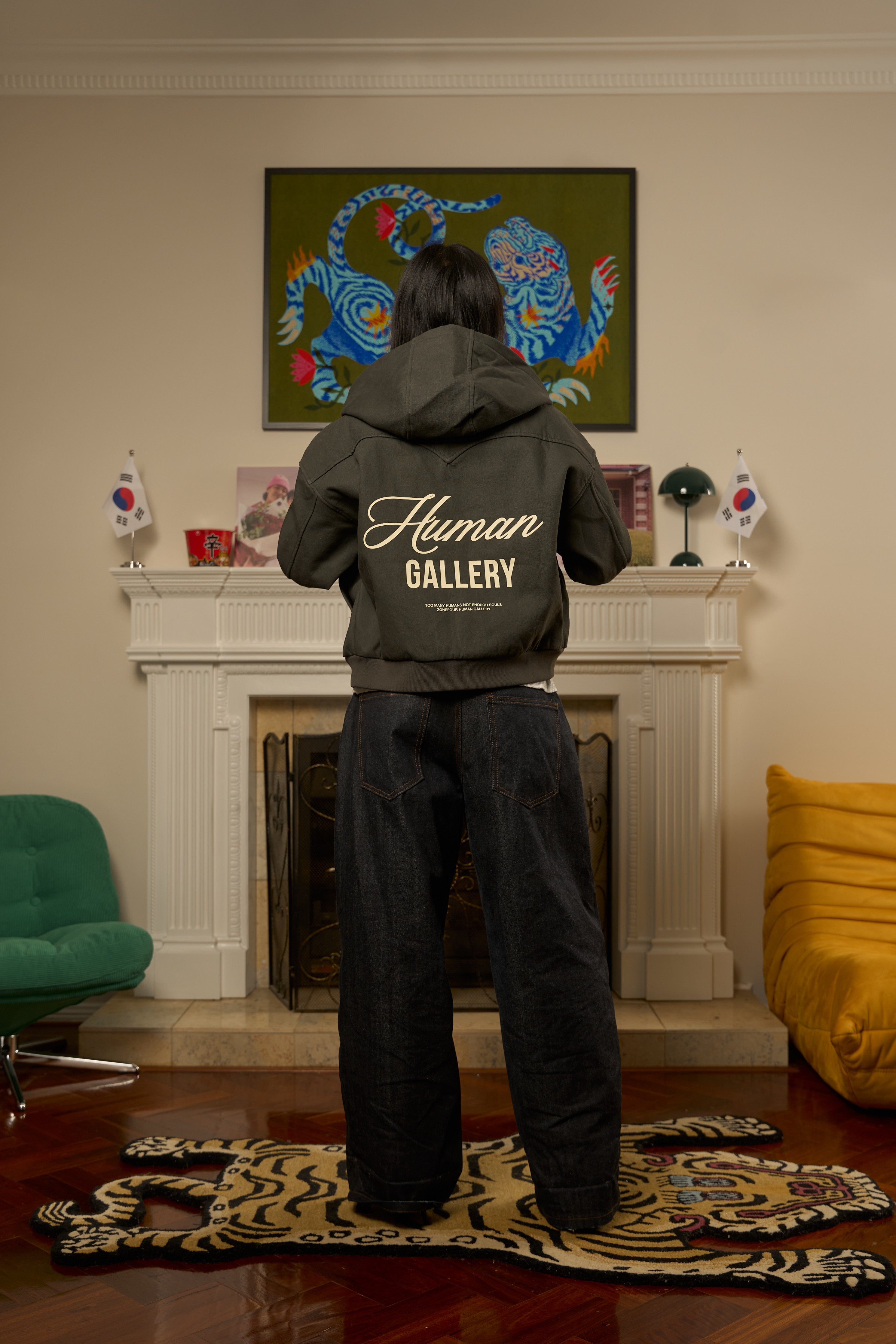 Human Gallery Work Jacket - Stone Grey V2