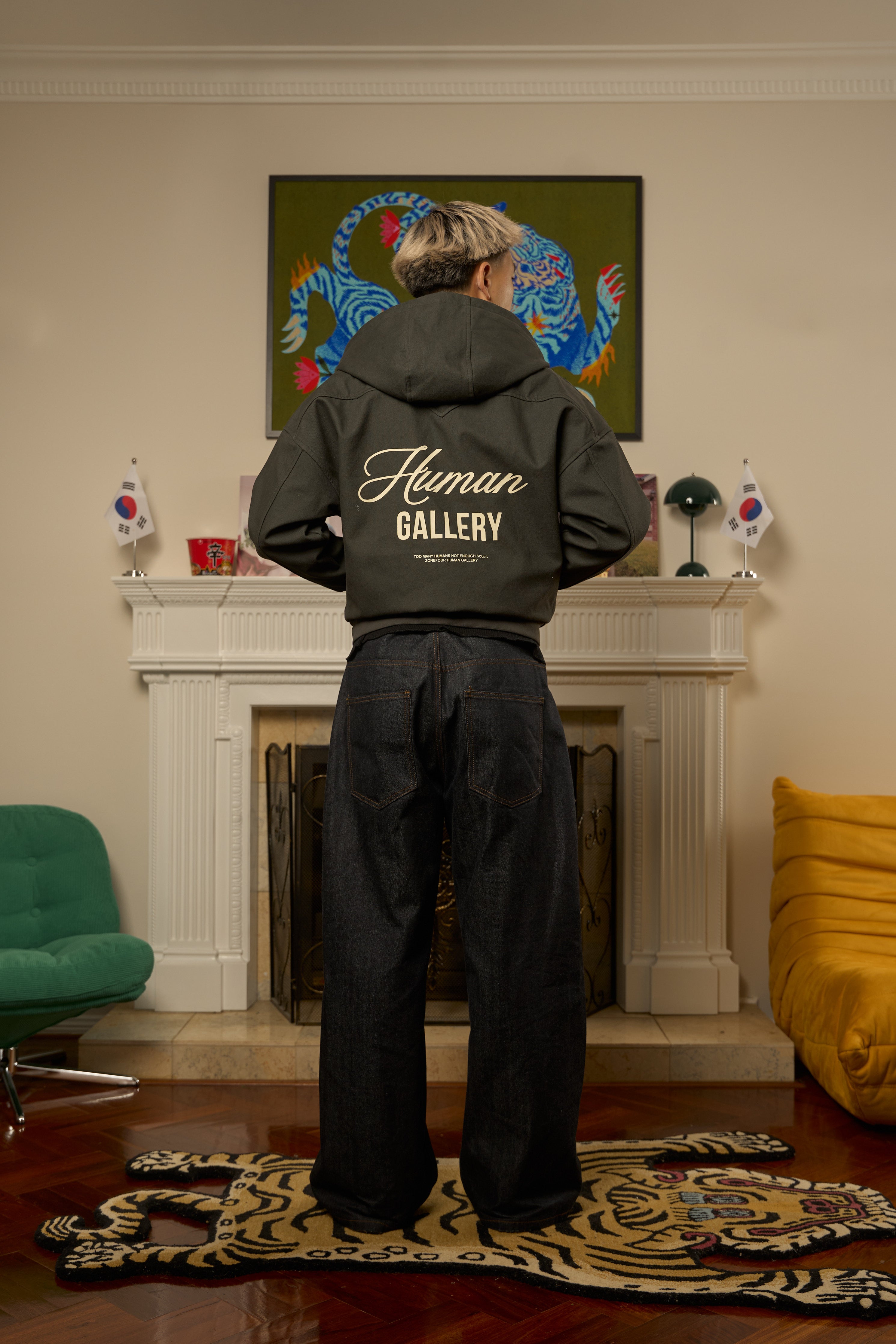 Human Gallery Work Jacket - Stone Grey V2