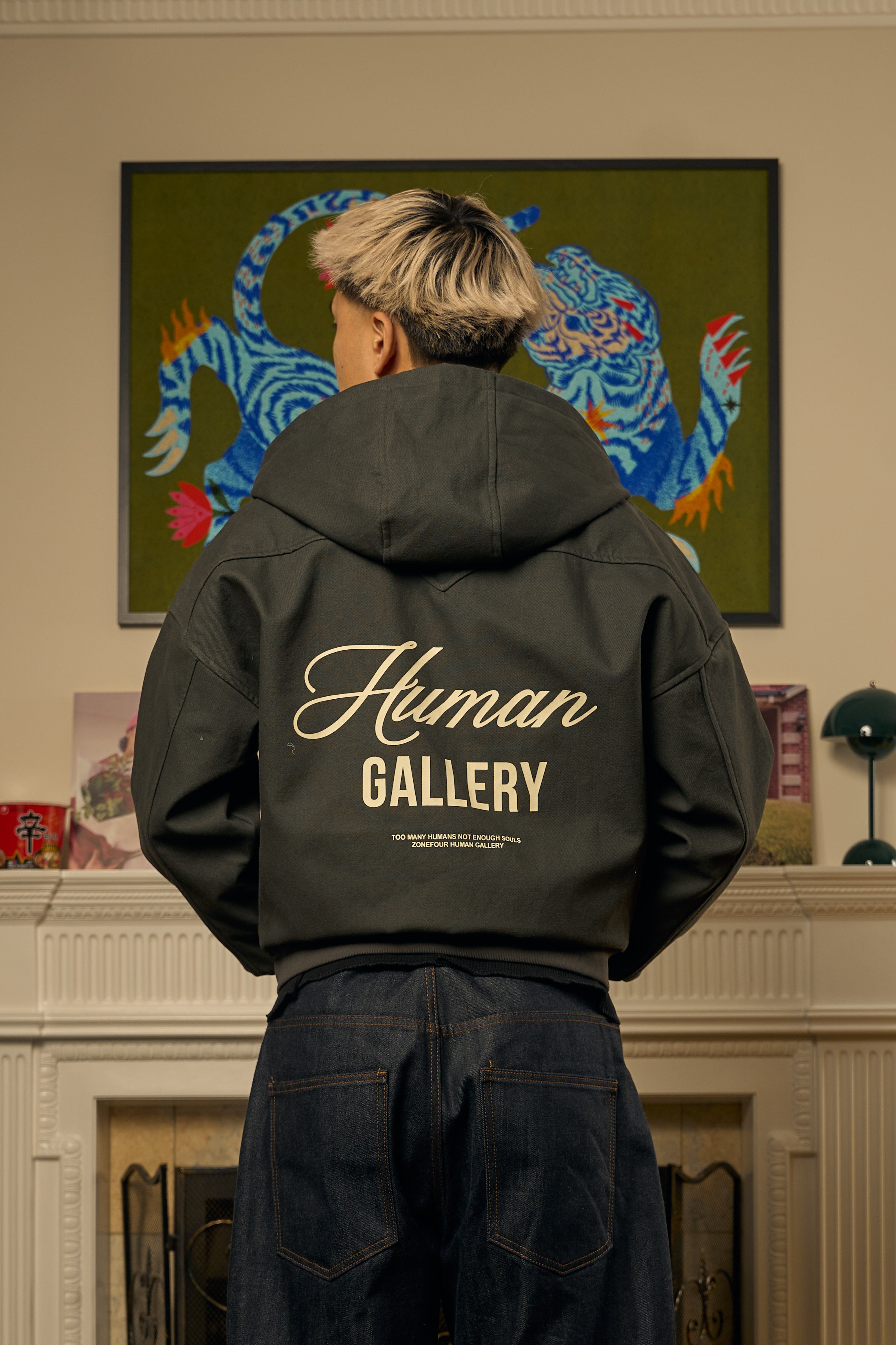 Human Gallery Work Jacket - Stone Grey V2
