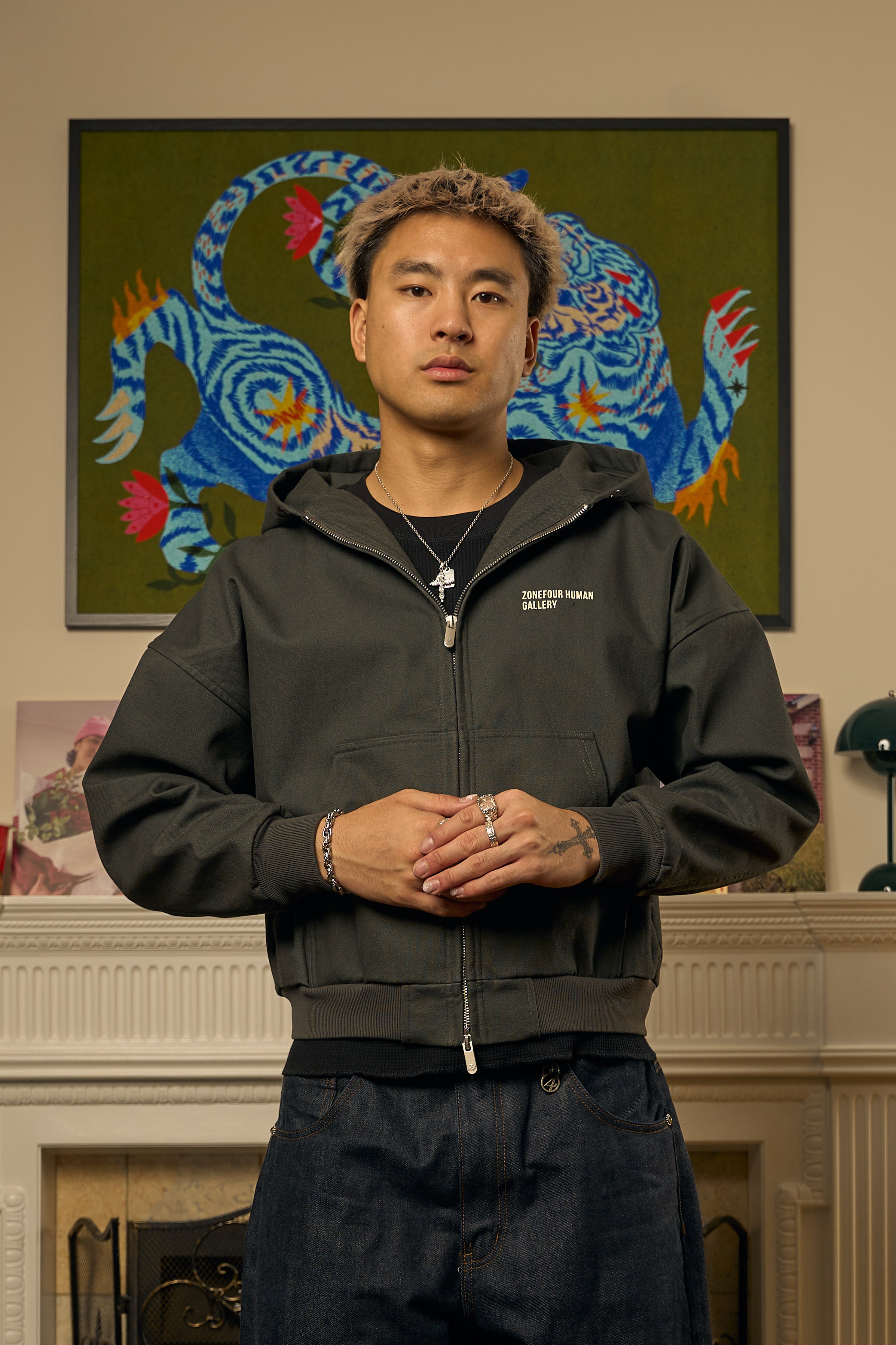 Human Gallery Work Jacket - Stone Grey V2