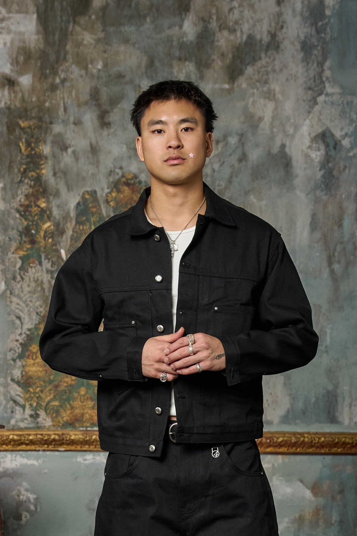 Raw Selvedge Denim - Jacket - Jet Black