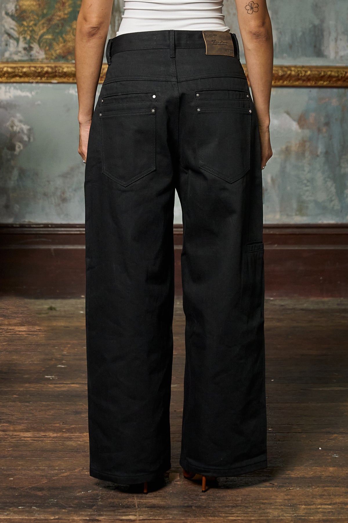 Raw Selvedge Denim - Jeans - Jet Black