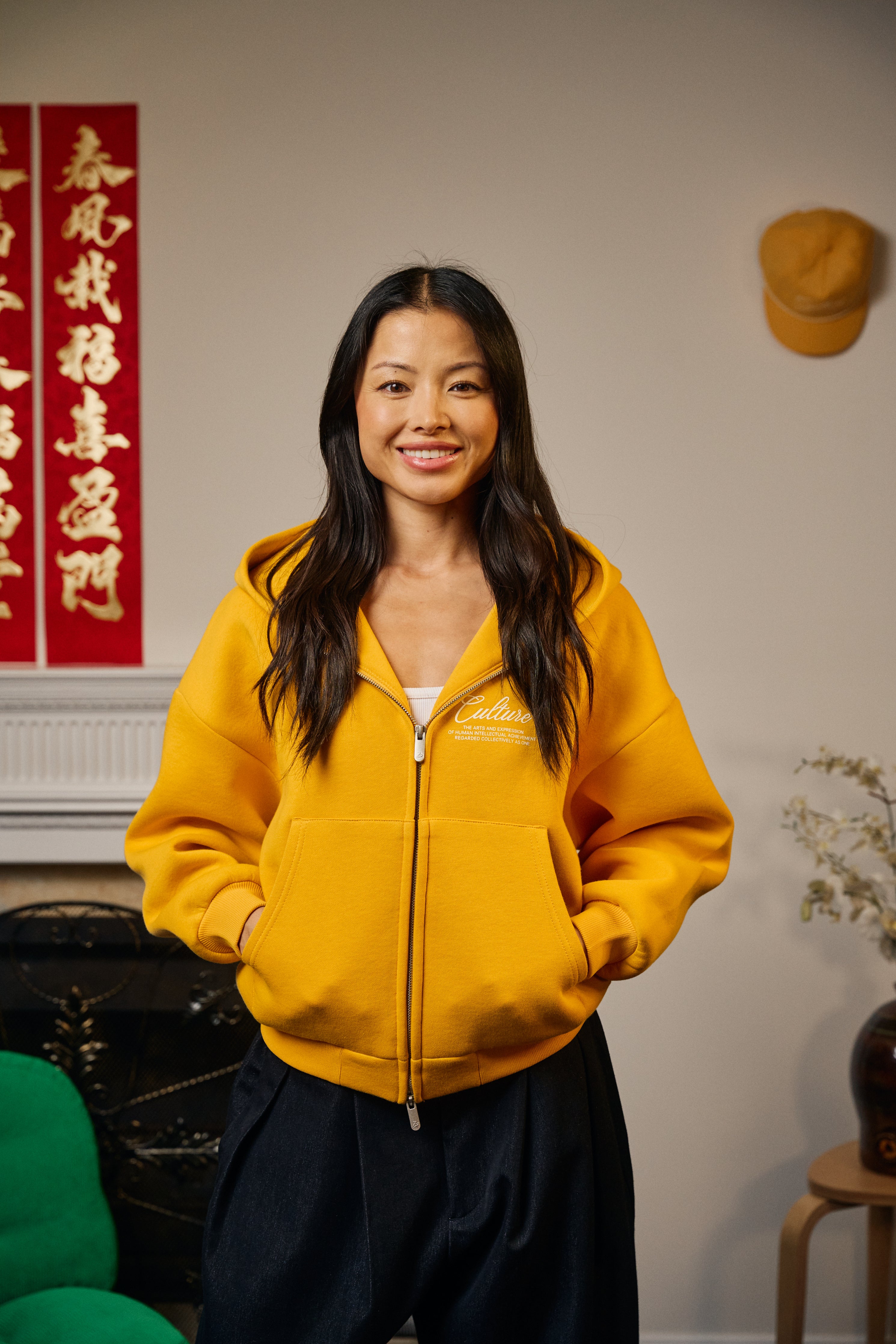 Culture Gallery Hoodie - Mustard