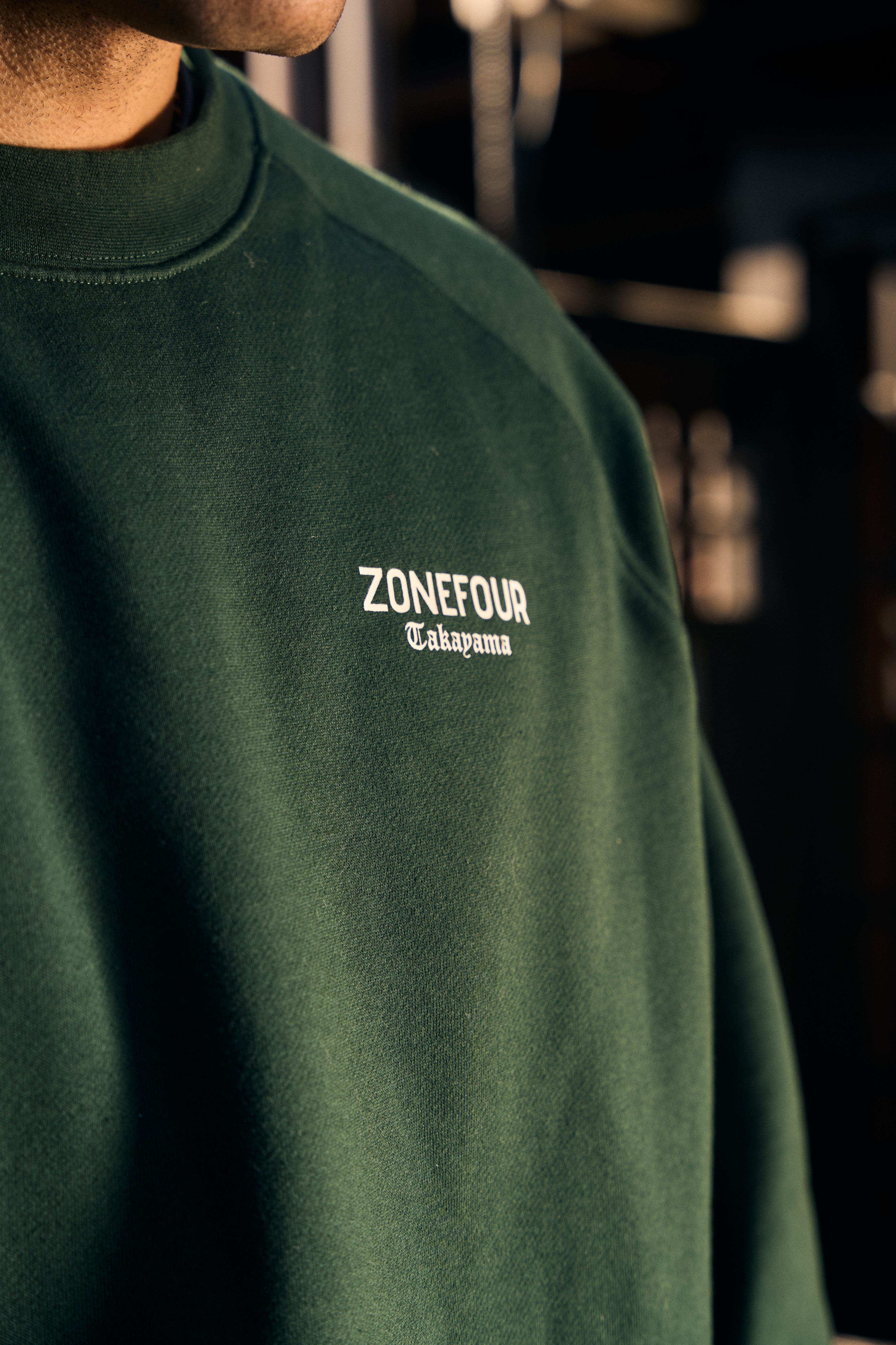 Team Takayama Crewneck - Forrest Green