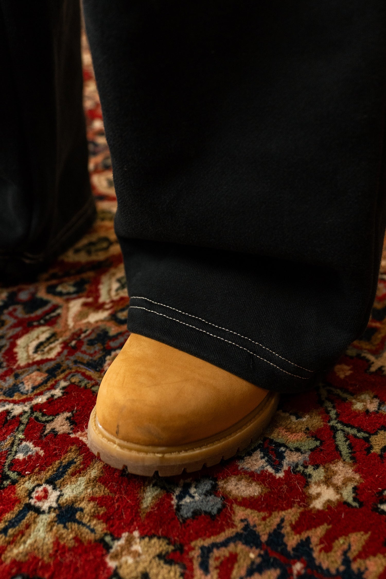 Human Gallery Sweats - Washed Black