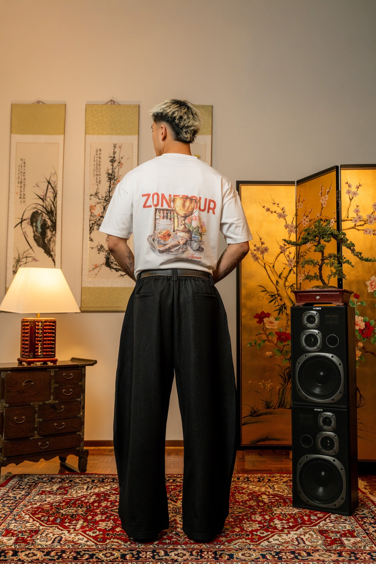 Human Gallery Ego Tee - Flat White