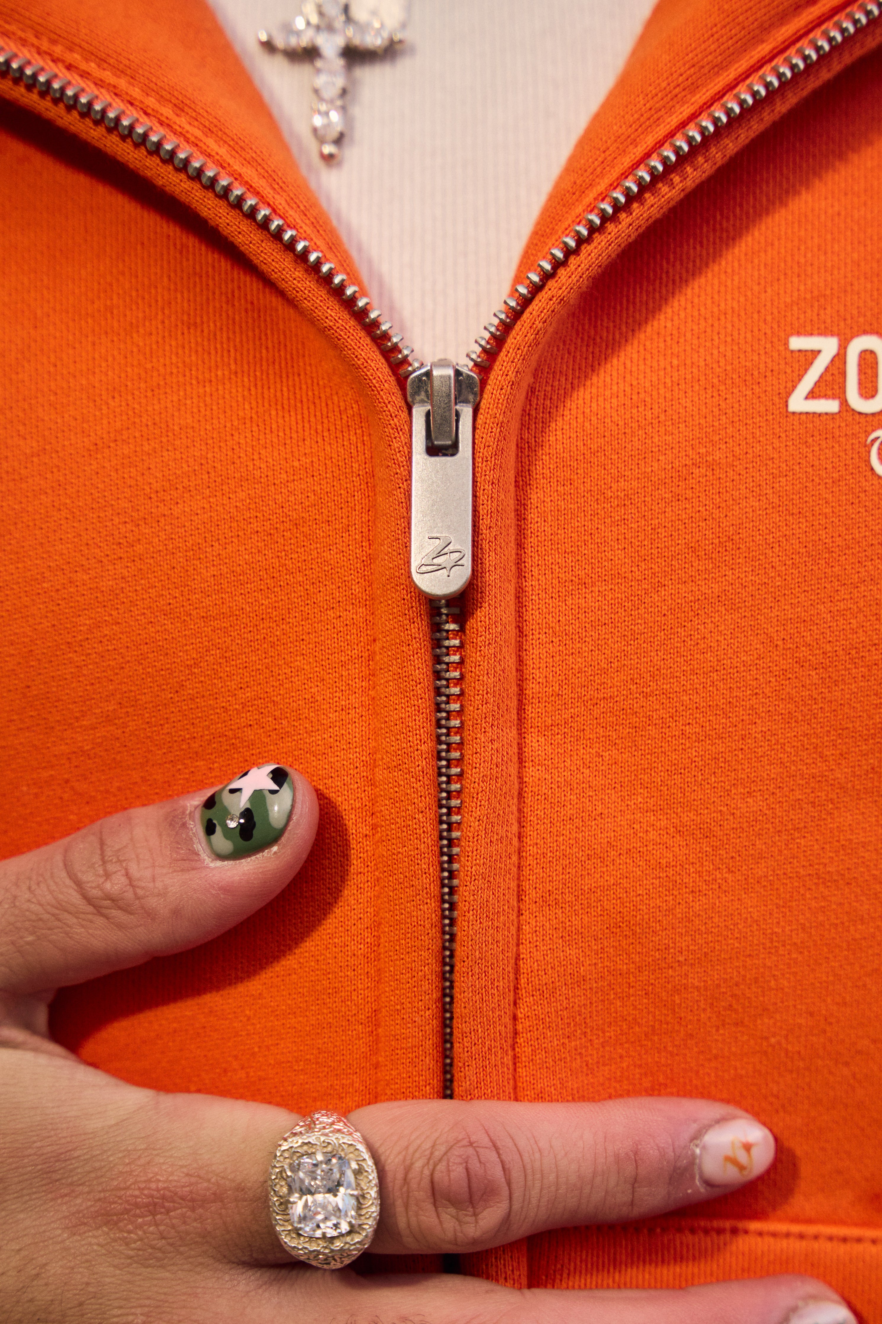 Team Takayama Zip Hoodie - Orange