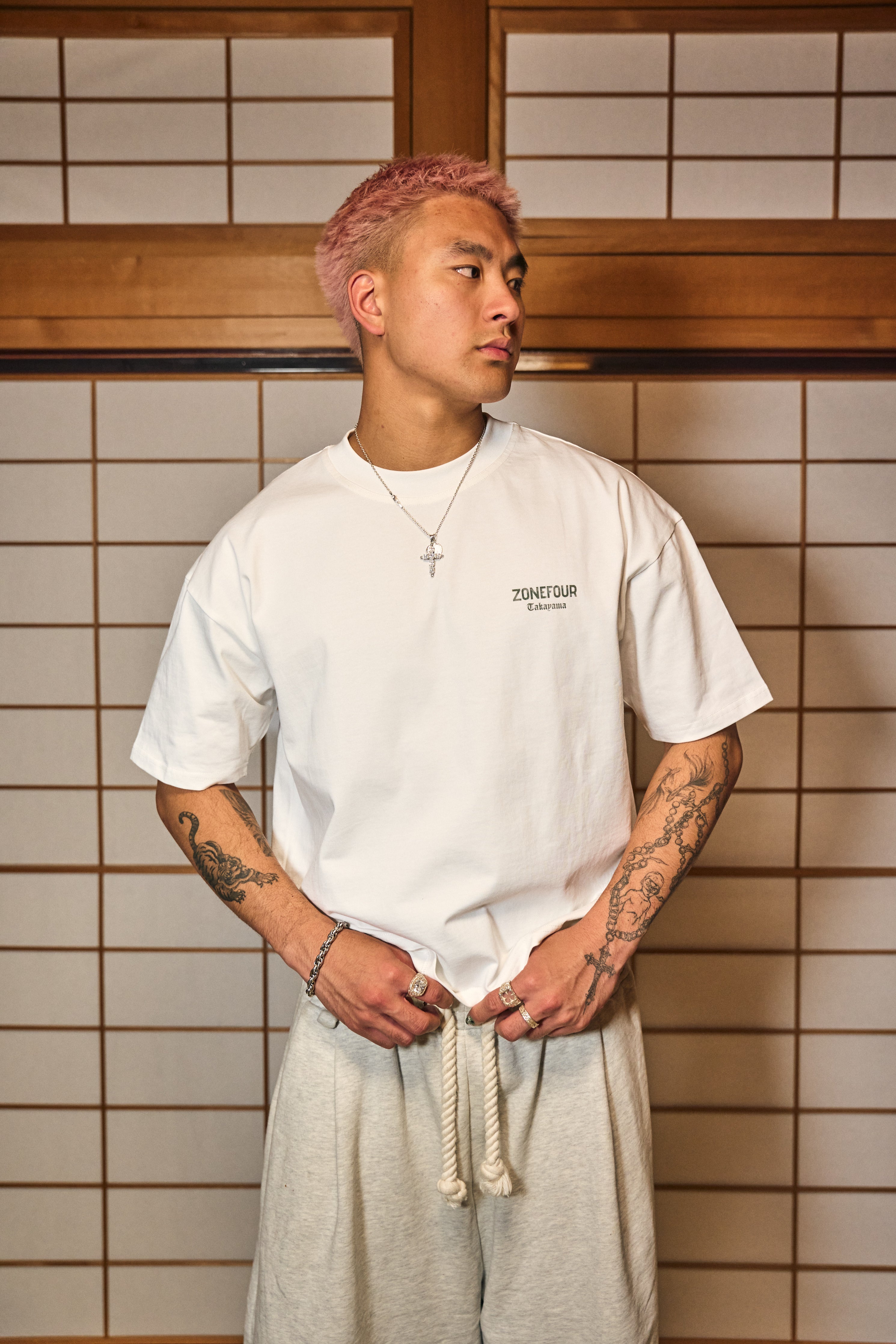Team Takayama T-Shirt - Flat White