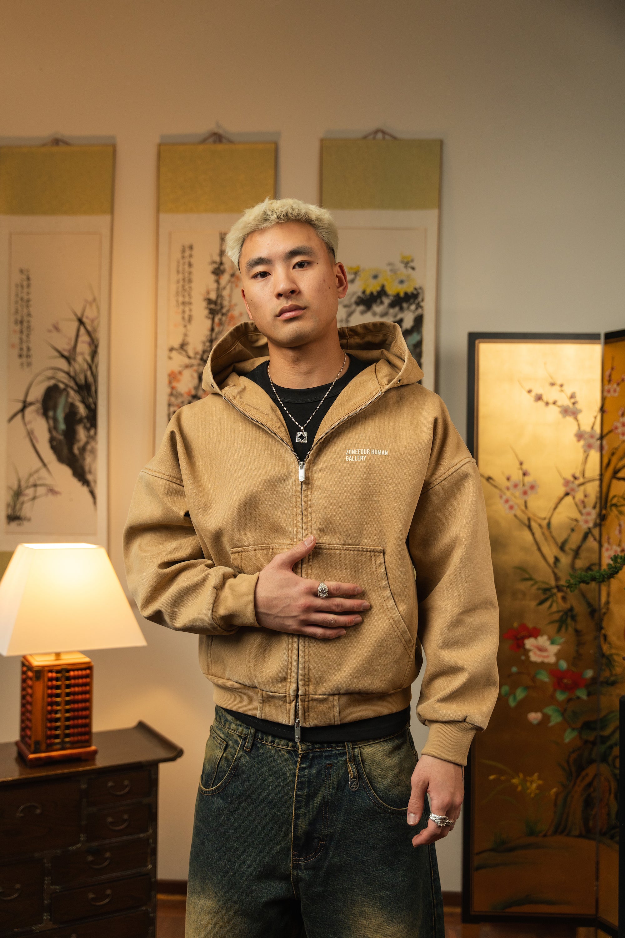Human Gallery Work Jacket - Dune