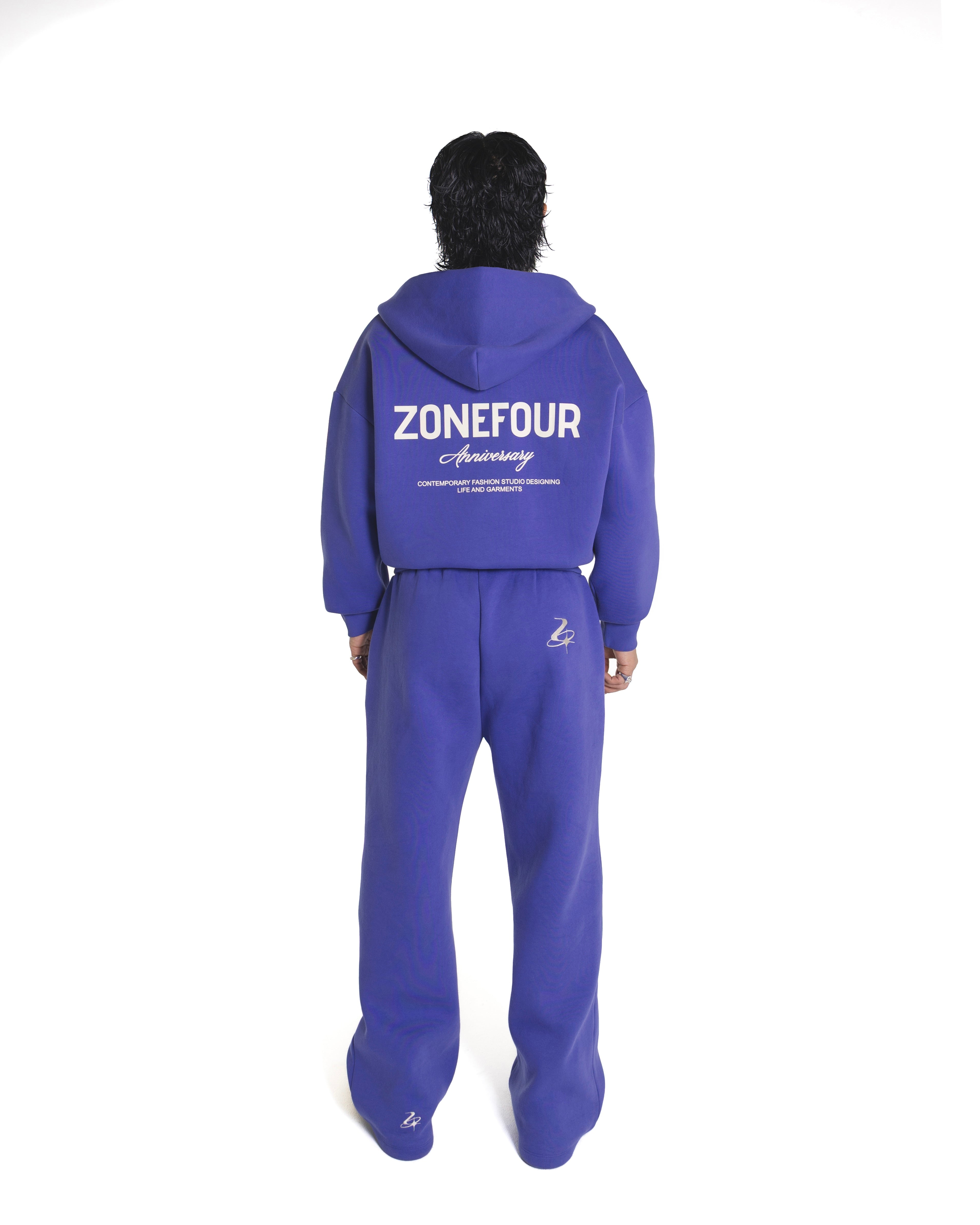 Anniversary Zip Hoodie - Lavender