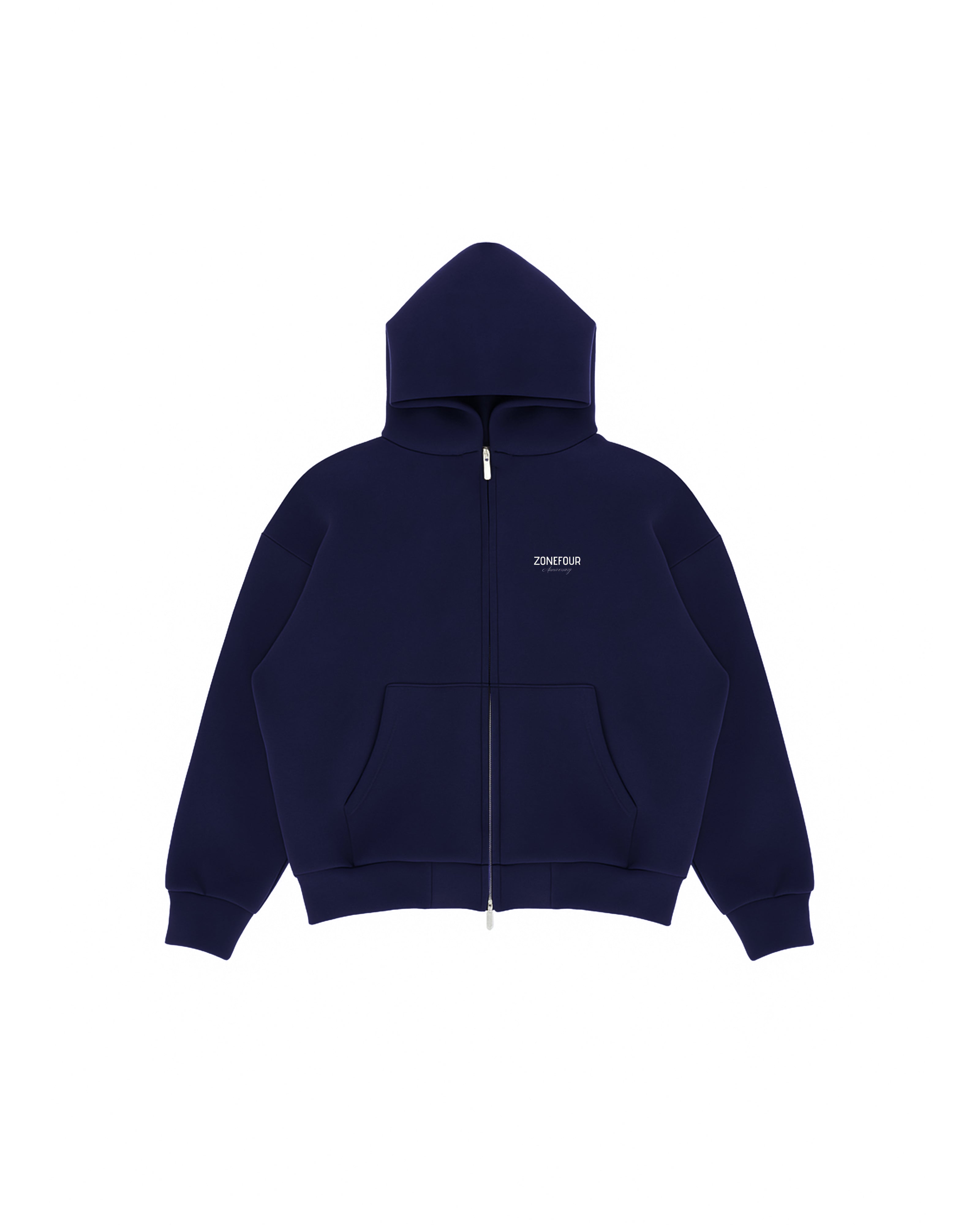 Anniversary Zip Hoodie - Navy